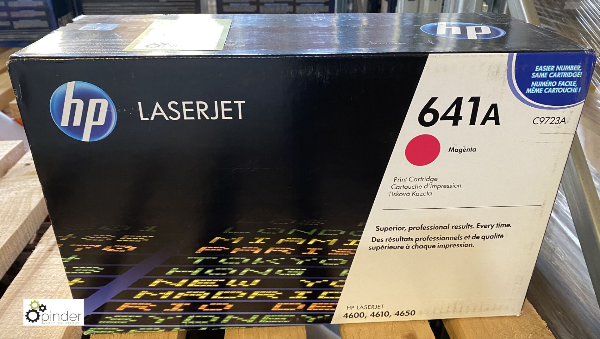 HP Laserjet 641A Print Cartridge, magenta, boxed and unused