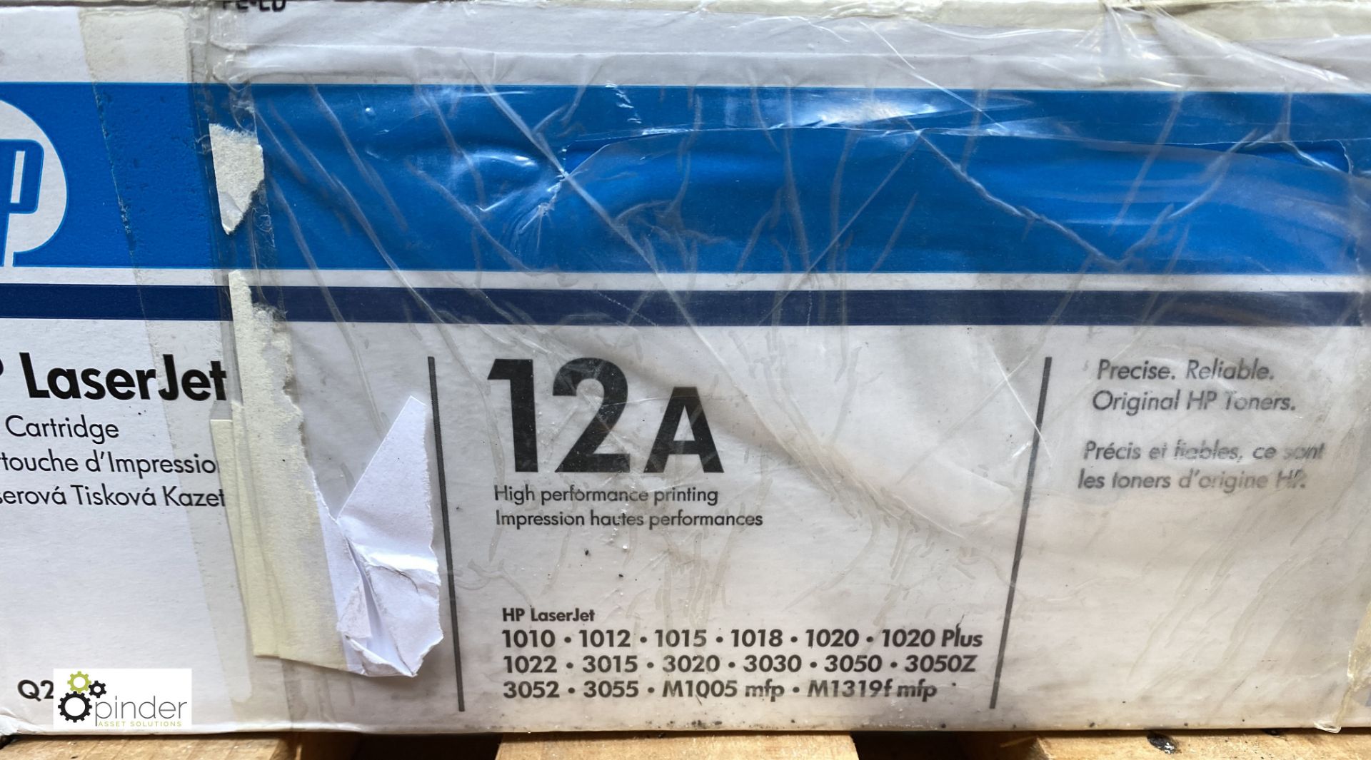 3 HP 12A Print Cartridges, boxed and unused - Image 2 of 2