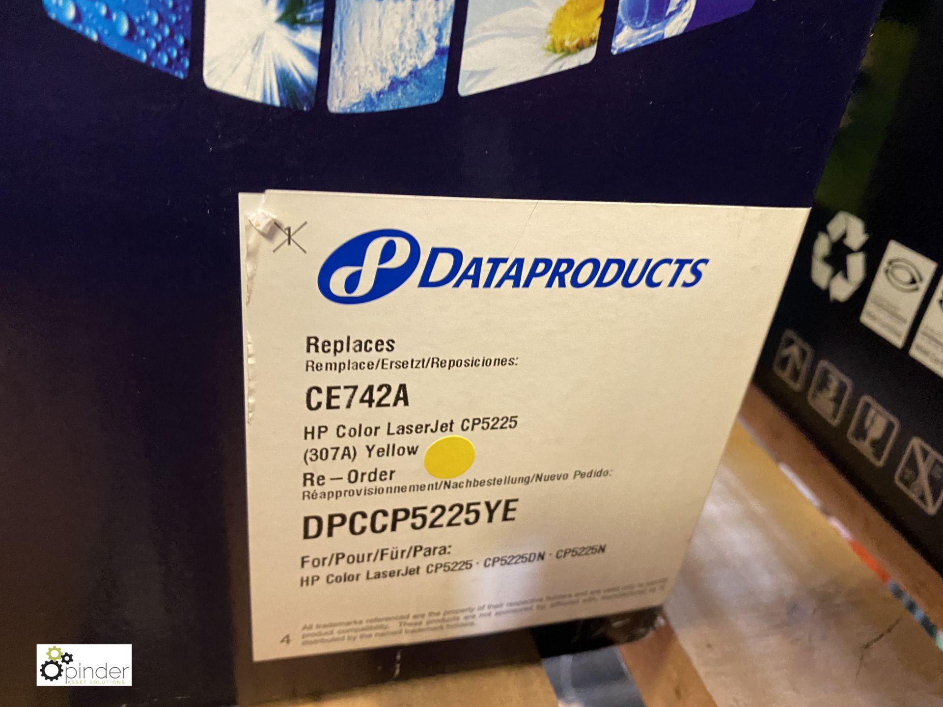 Data Products Toner Cartridge, yellow for HP CE742A, 307A, boxed and unused - Image 2 of 2