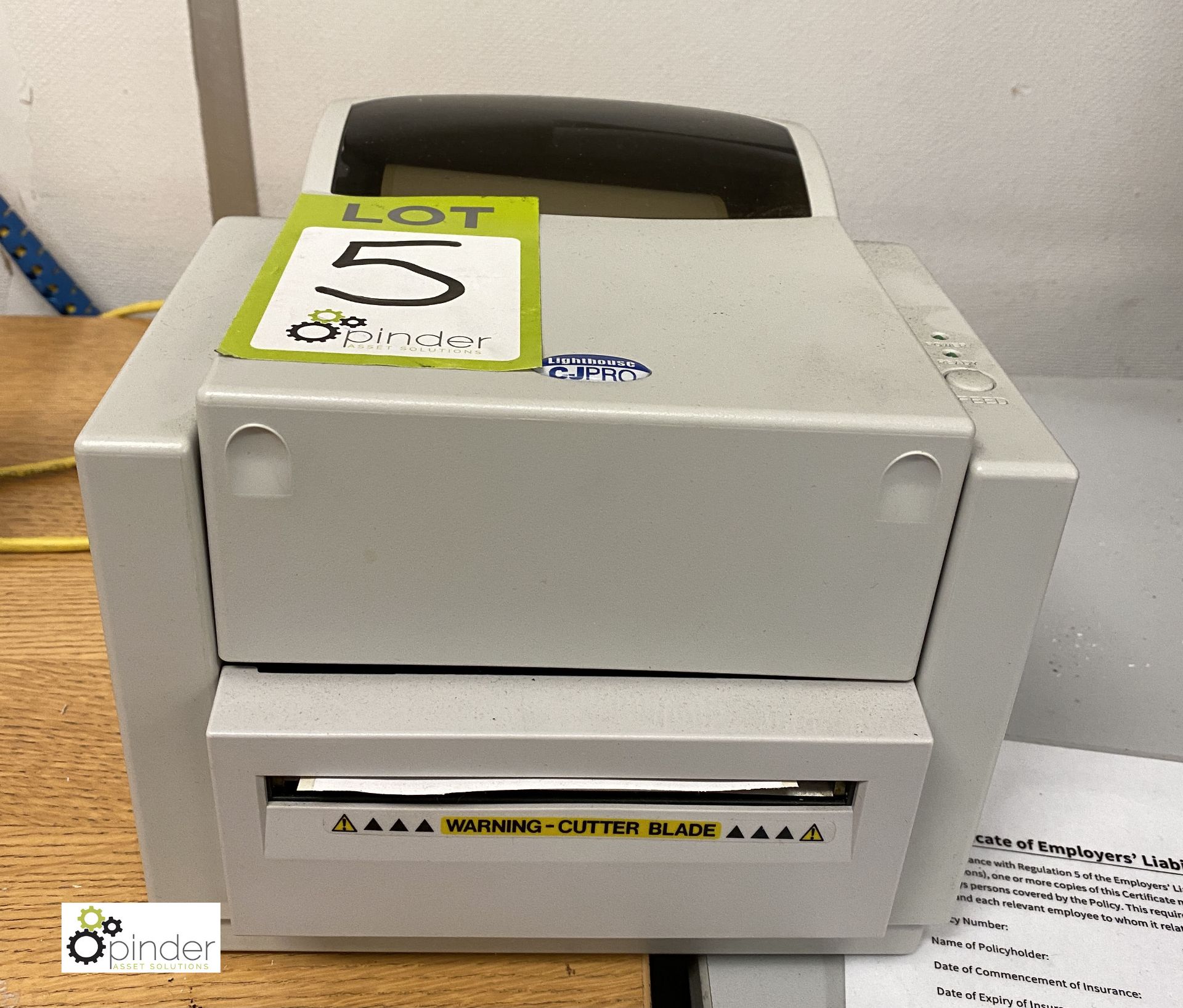 Lighthouse CJ Pro 36 Label Printer