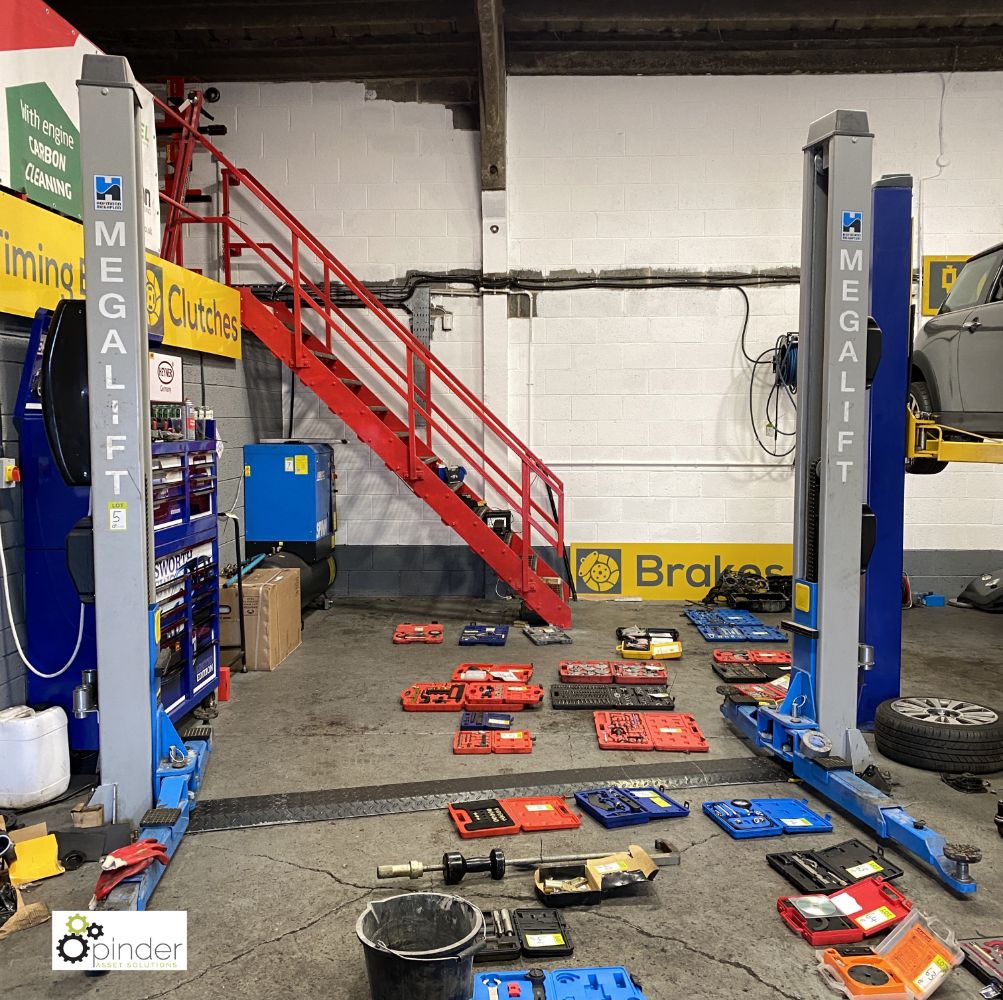 Vehicle Maintenance Equipment, Stock and Cars