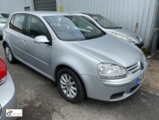 VW Golf Match 105 Tdi 5-door Hatchback, registration NG58 SOC, date of registration 3 December 2008,