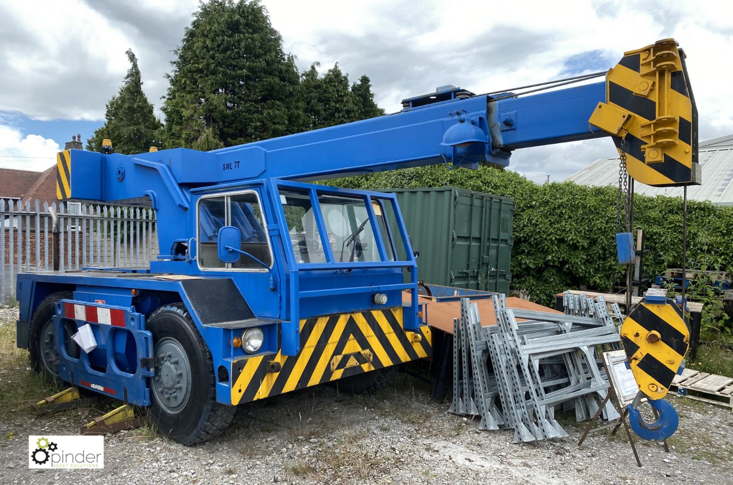 2 Jones IF8M Mobile Cranes, Boge C7LR Compressors, Site Tool Boxes, Fume Extraction Units