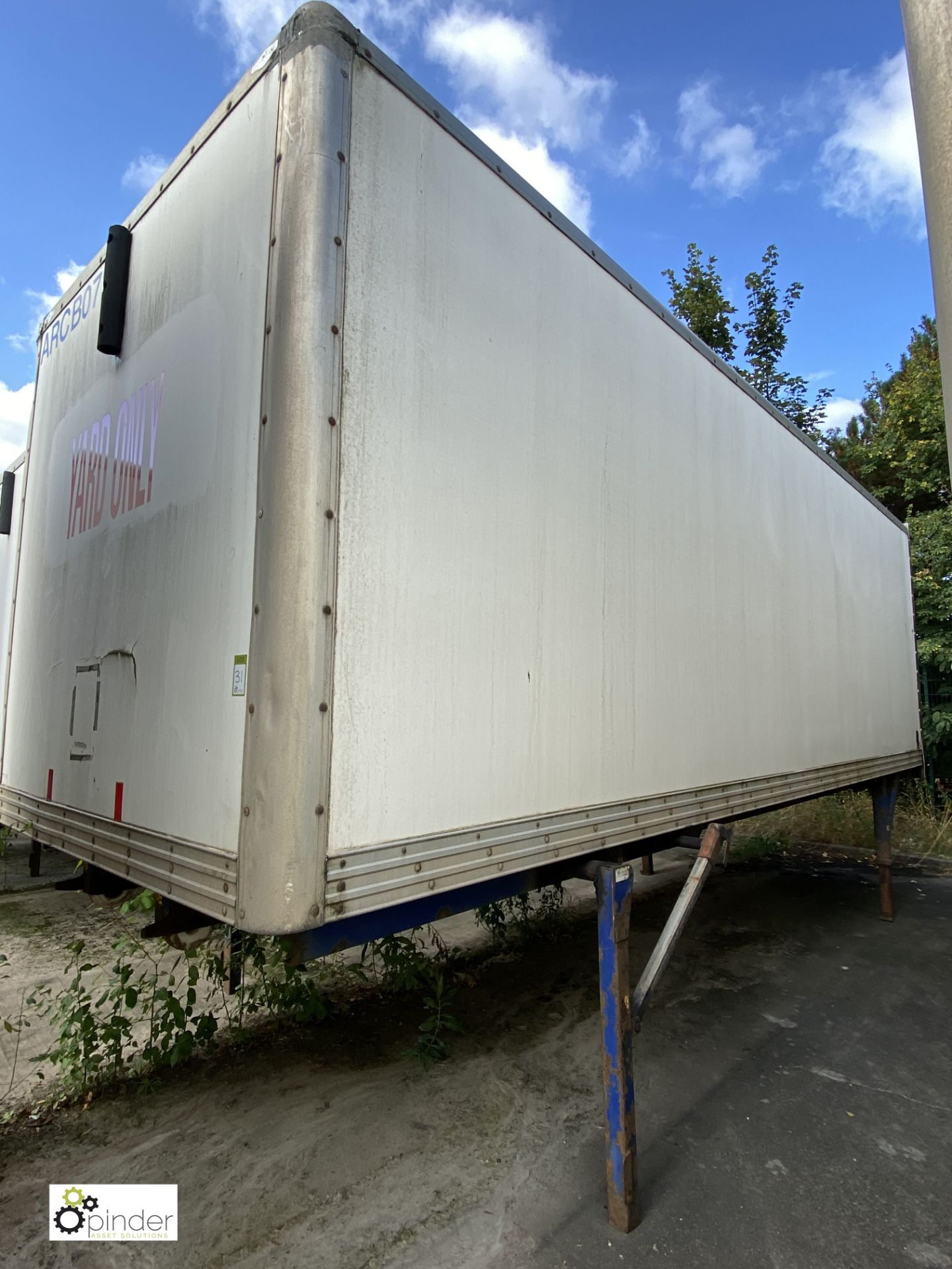 Demountable Box, 7550mm x 2550mm, fleet number ARCB0724