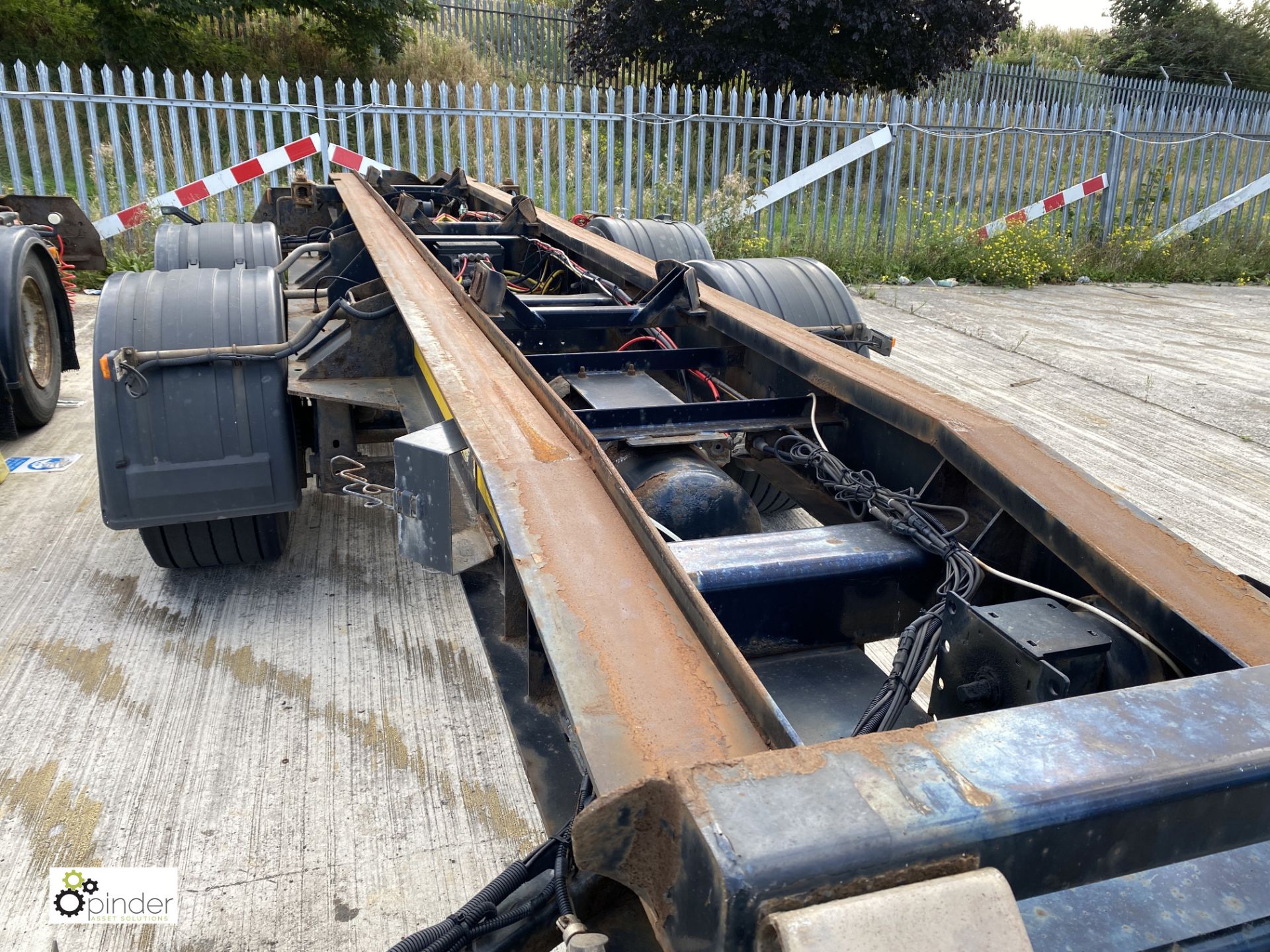 Don-Bur DC18CK twin axle draw bar Demount Trailer, year 2012, 18tonne GVW, registration C333931, - Image 3 of 10