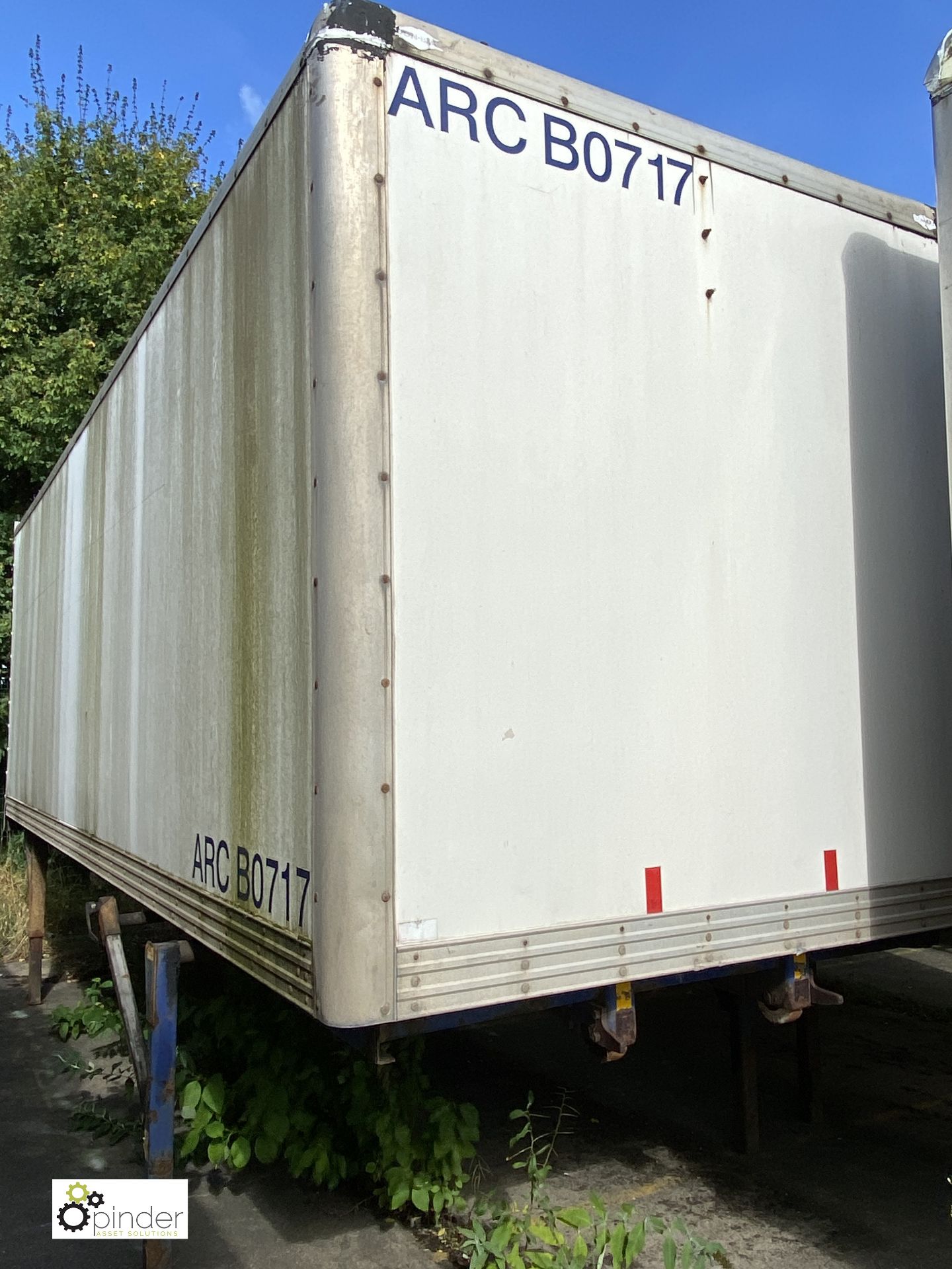 Demountable Box, 7550mm x 2550mm, fleet number ARCB0717