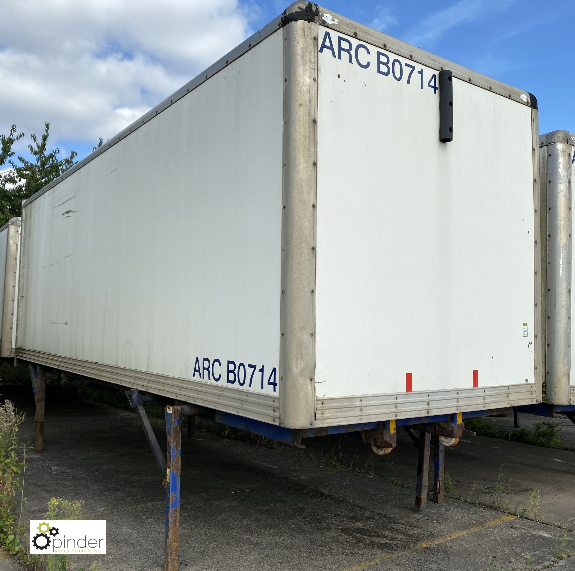 Demountable Box, 7550mm x 2550mm, fleet number ARCB0714