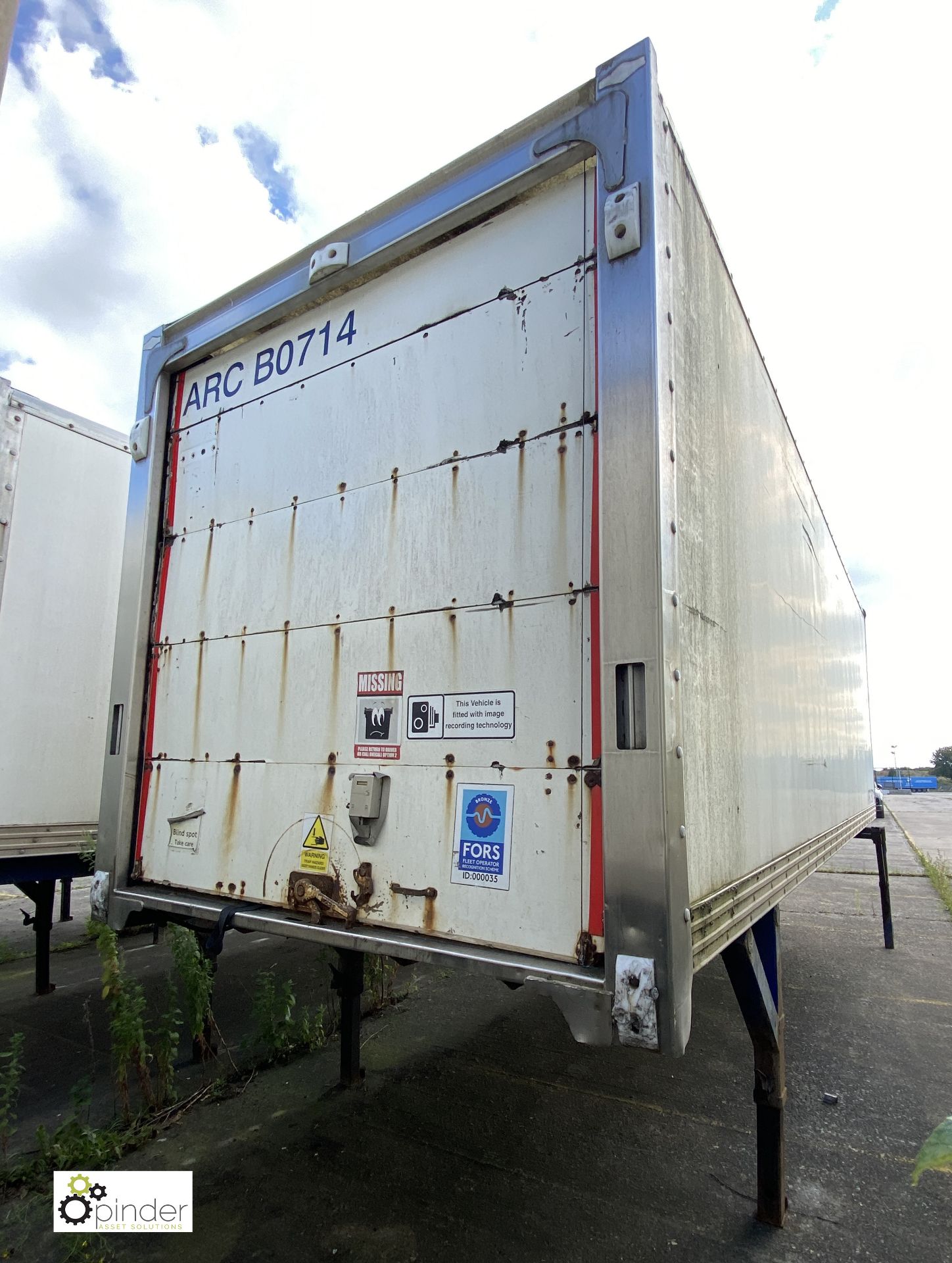 Demountable Box, 7550mm x 2550mm, fleet number ARCB0714 - Image 2 of 2