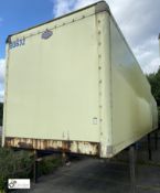 Cartwright Demountable Box, 7550mm x 2550mm, fleet number ARCB0632