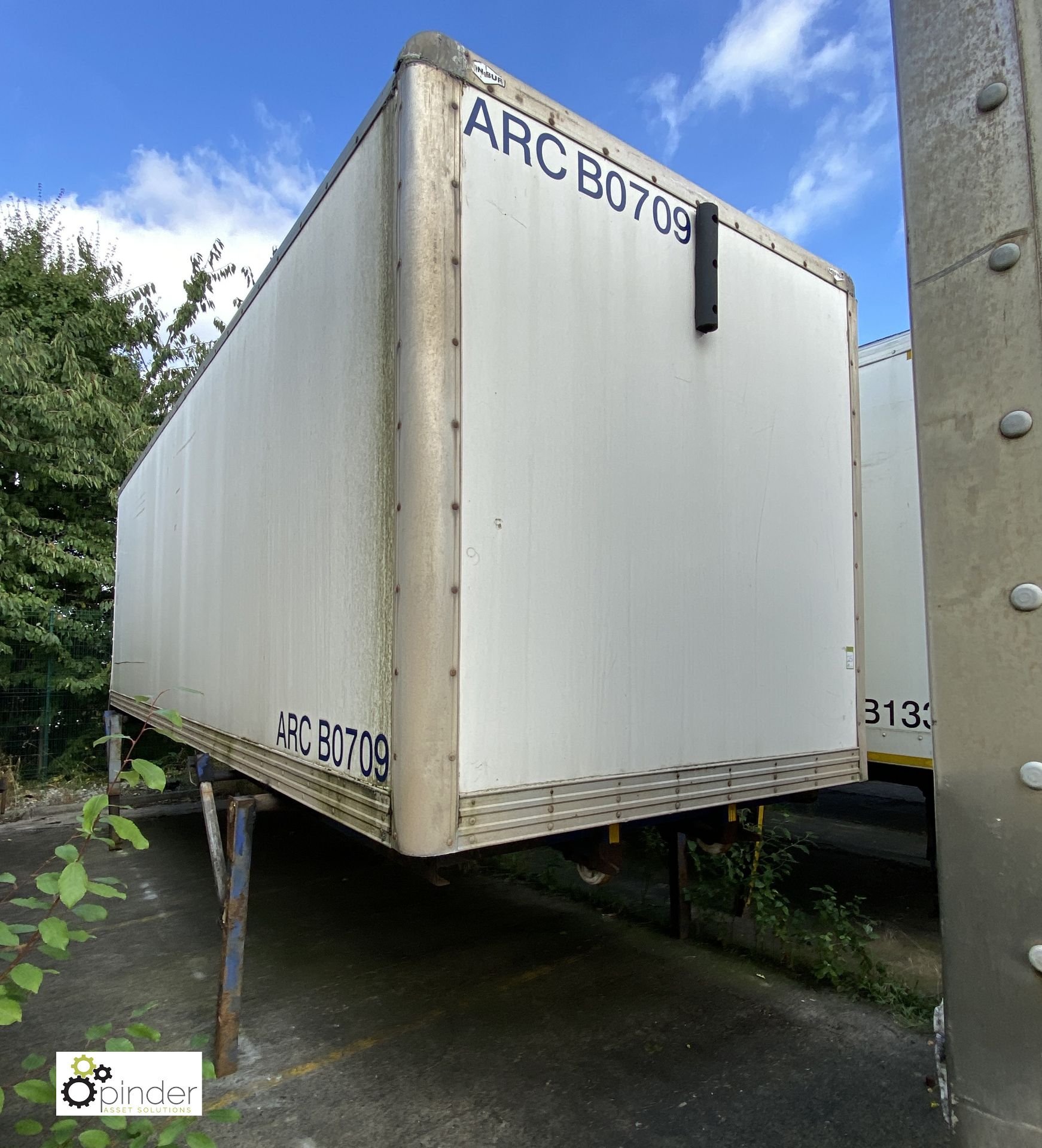 Demountable Box, 7550mm x 2550mm, fleet number ARCB0709