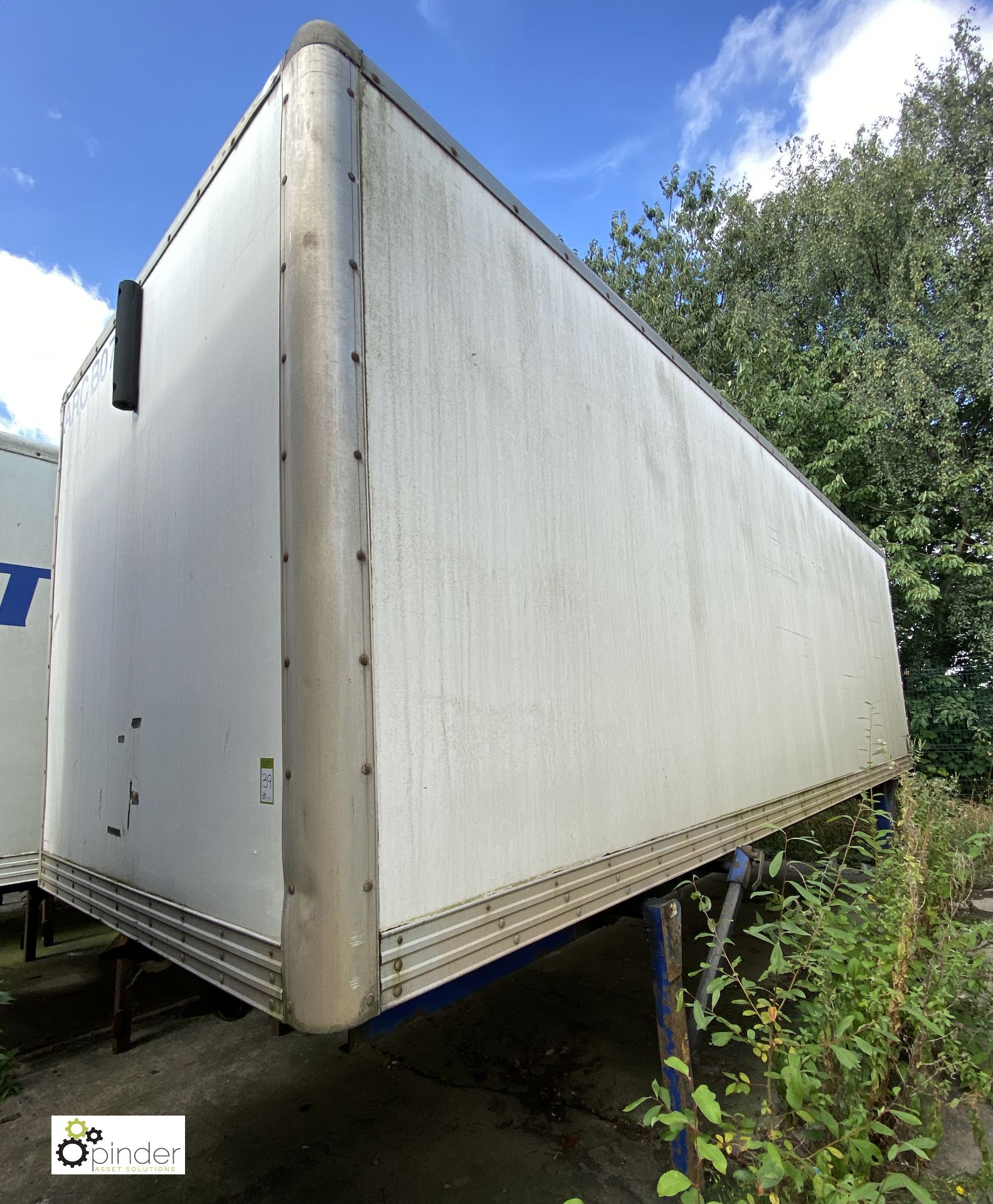 Demountable Box, 7550mm x 2550mm, fleet number ARCB0725