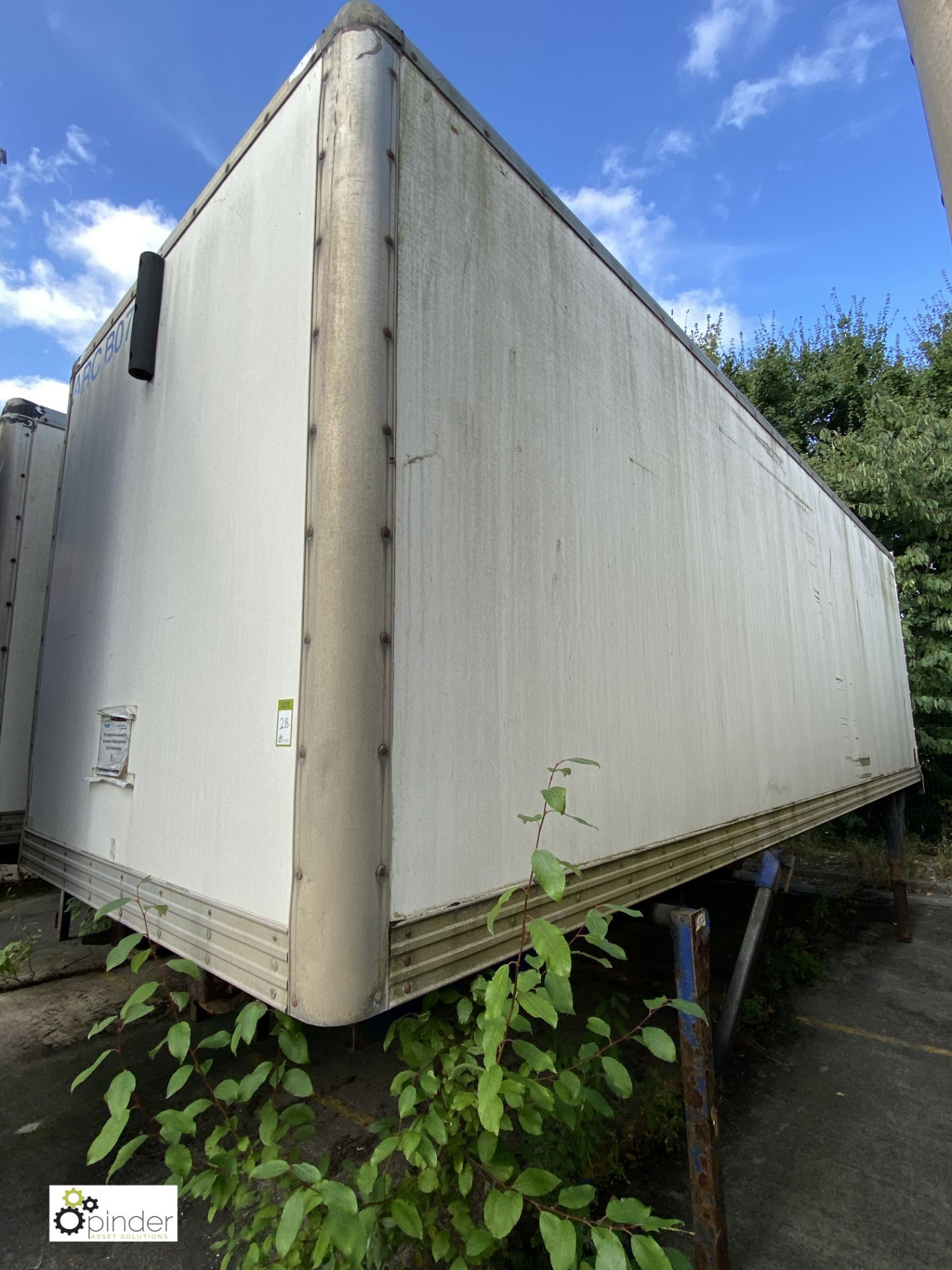 Demountable Box, 7550mm x 2550mm, fleet number ARCB0716