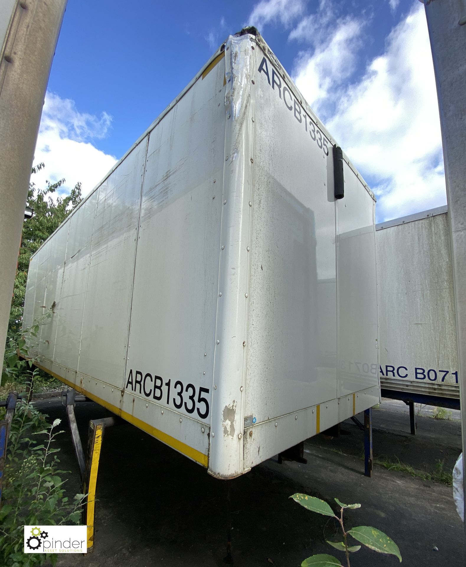 Demountable Box, 7550mm x 2550mm, fleet number ARCB1335