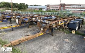 Don-Bur DC18BT twin axle draw bar Demount Trailer, year 2006, 18tonne GVW, registration C225269,