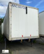 Demountable Box, 7550mm x 2550mm, fleet number ARCB0728