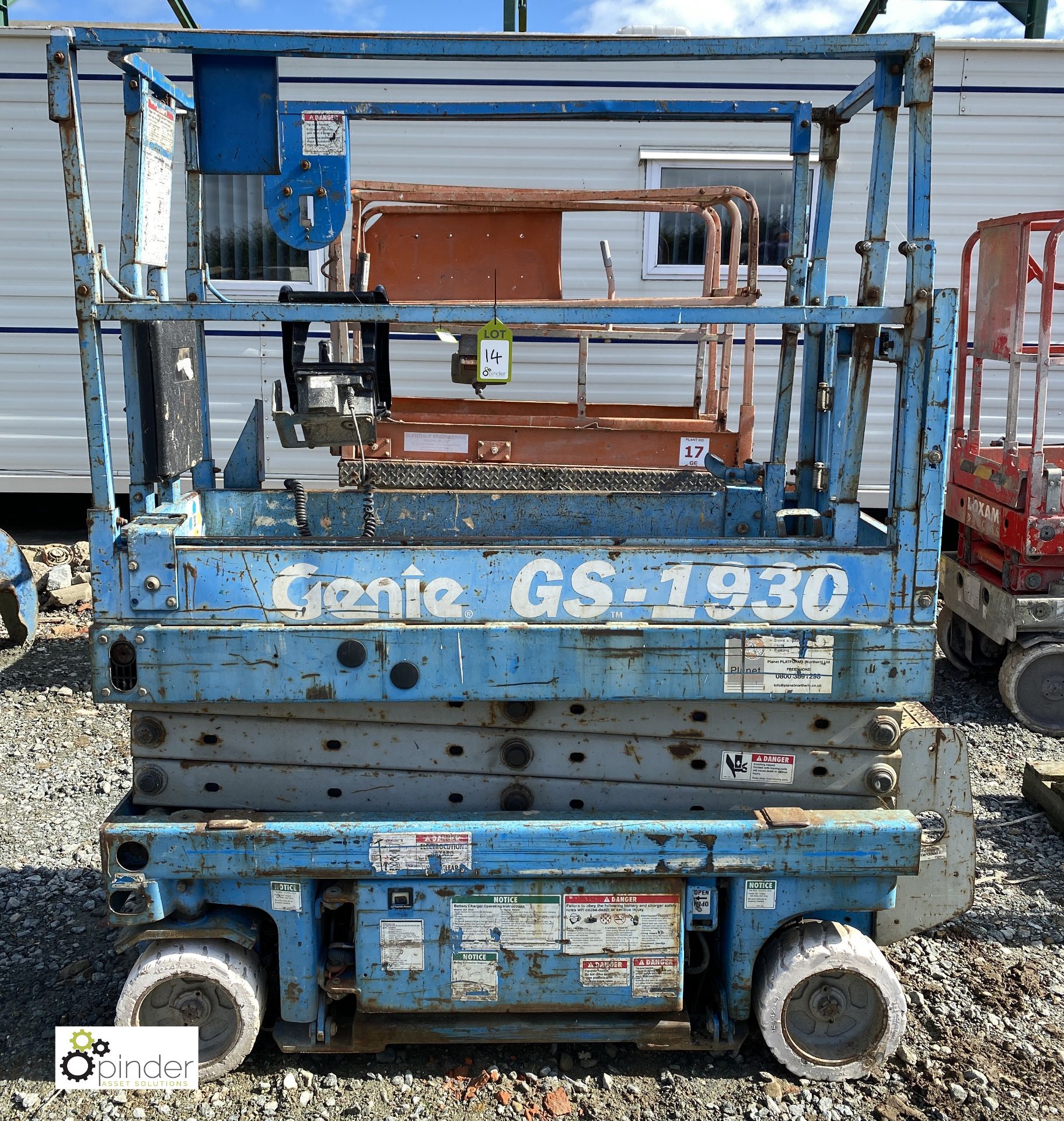 Genie GS-1930 mobile Access Platform, year 2002, 227kg - Image 3 of 5