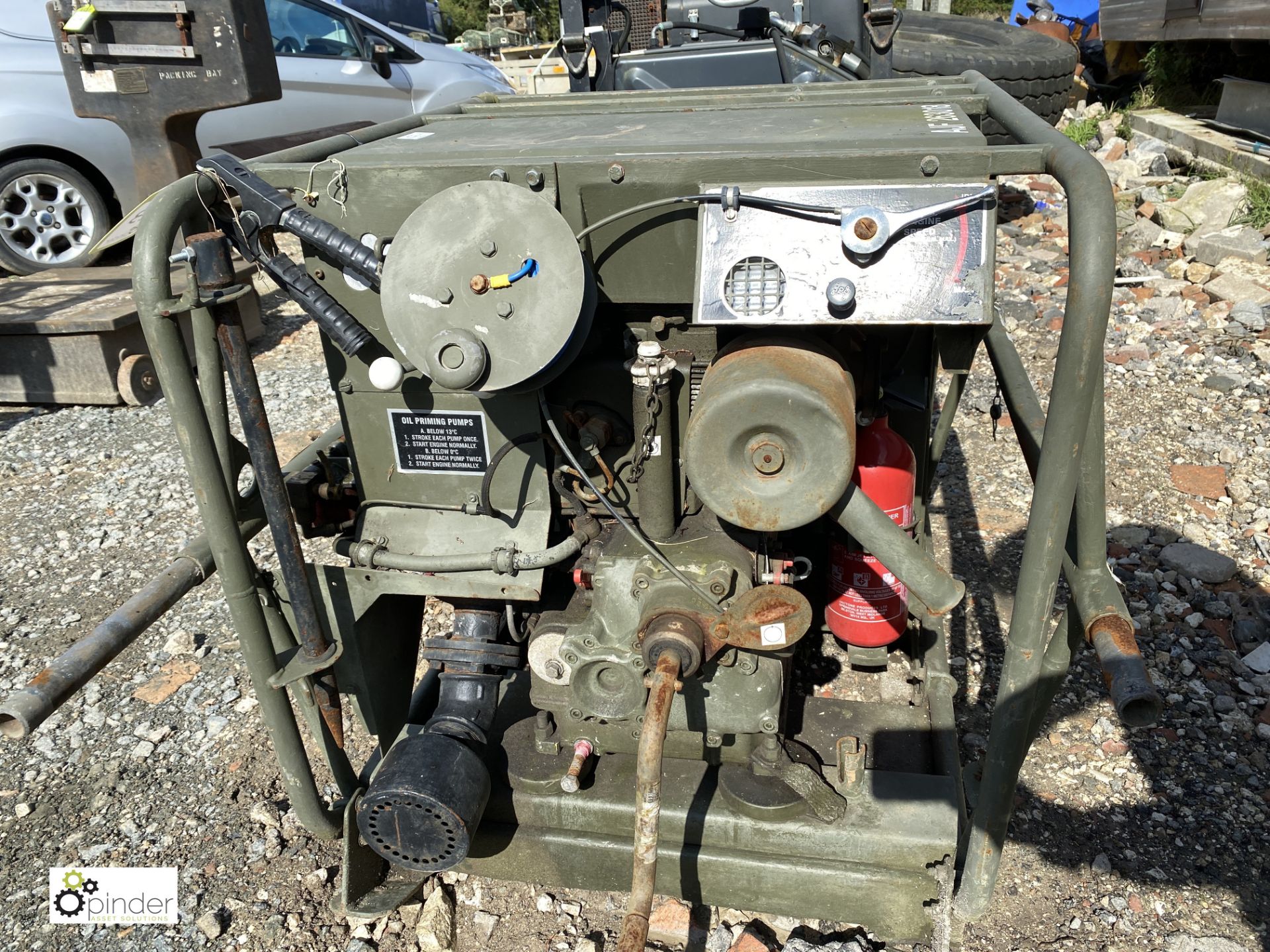 Diesel driven Fuel Transfer Pump, with Petter AC2 engine, 8.2kw - Image 4 of 7