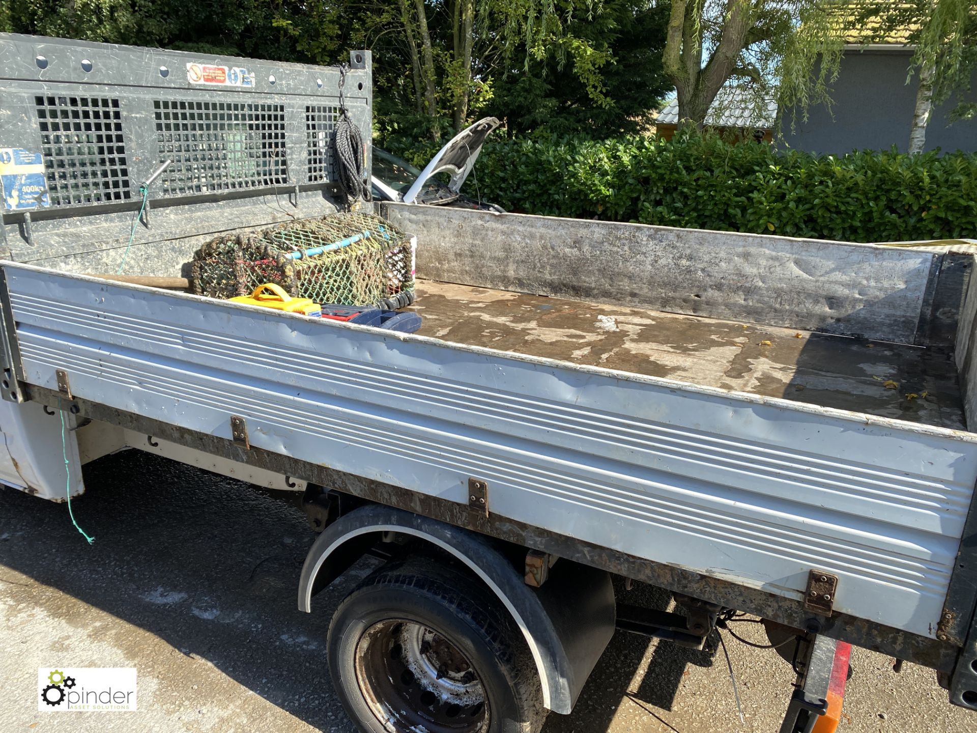 Ford Transit 100 T350L double cab RWD Tipper, registration SC08 SJV, date of registration 24 July - Image 10 of 20