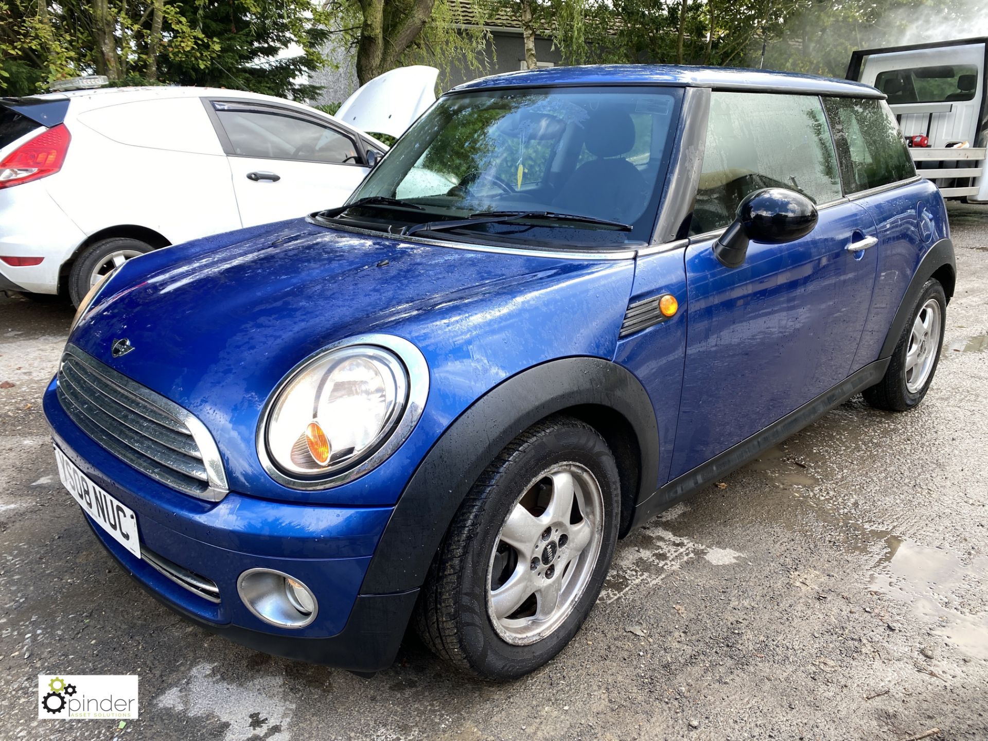 Mini One 1.4 petrol 3-door Hatchback, registration YS08 NUC, date of registration 10 June 2008,