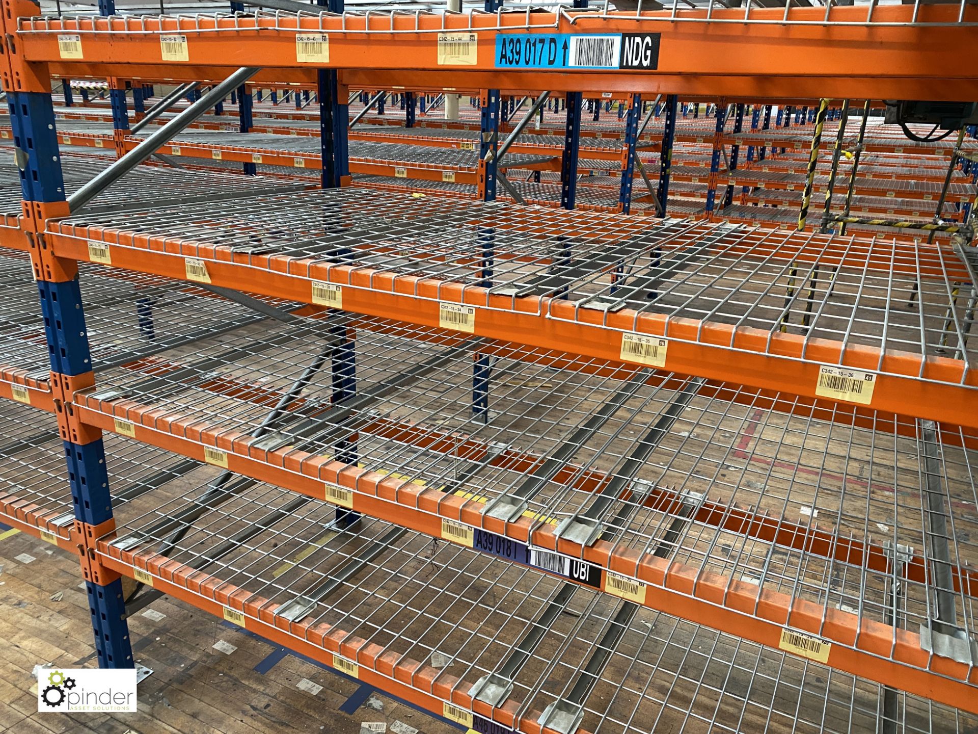 7 bays PSS 2K85 16 boltless Stock Racking, comprising 8 uprights 2400mm x 1200mm, 56 beams 2700mm, - Image 3 of 4