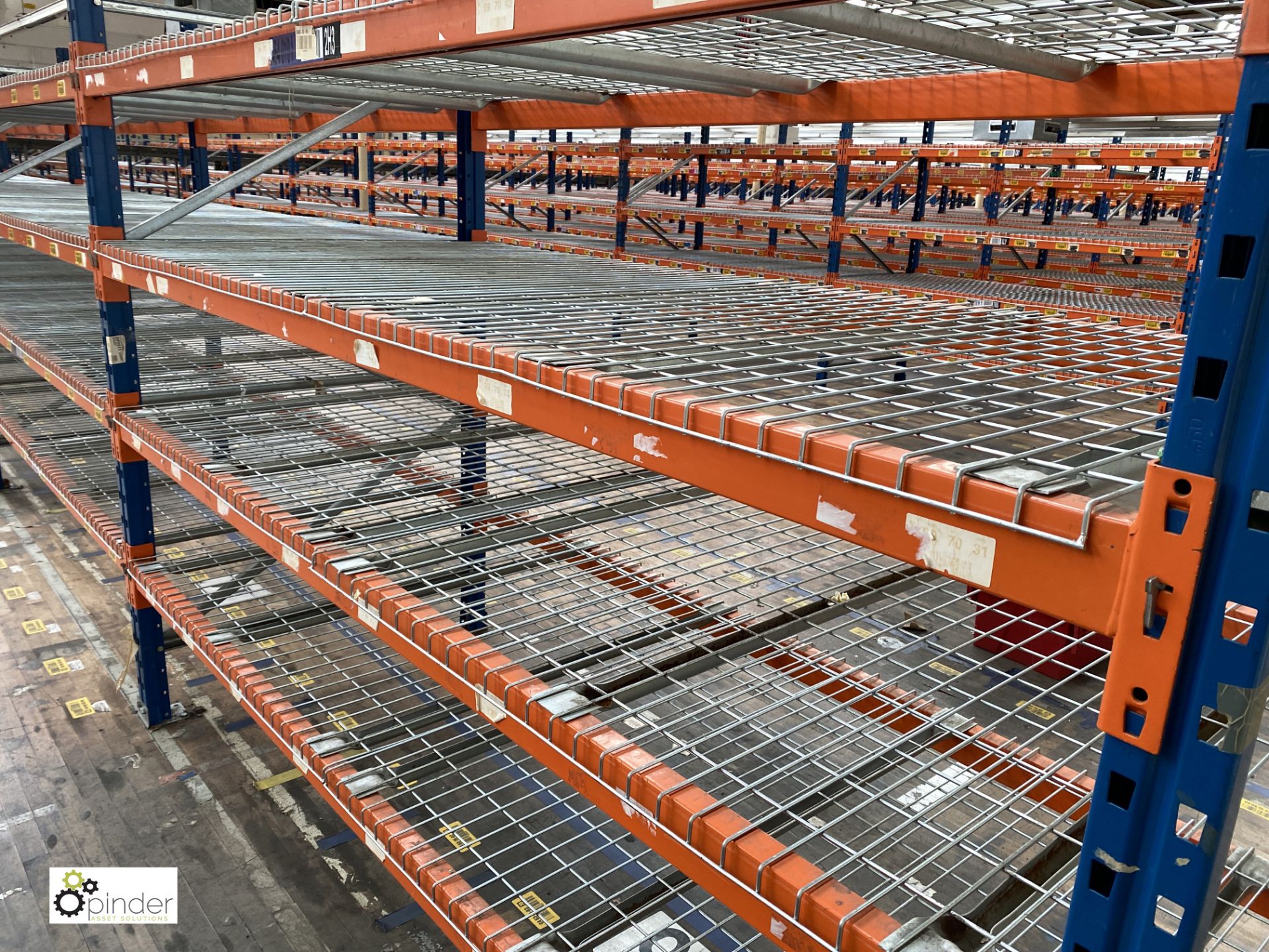 8 bays PSS 2K85 16 boltless Stock Racking, comprising 9 uprights 2400mm x 1200mm, 64 beams 2700mm, - Image 3 of 4