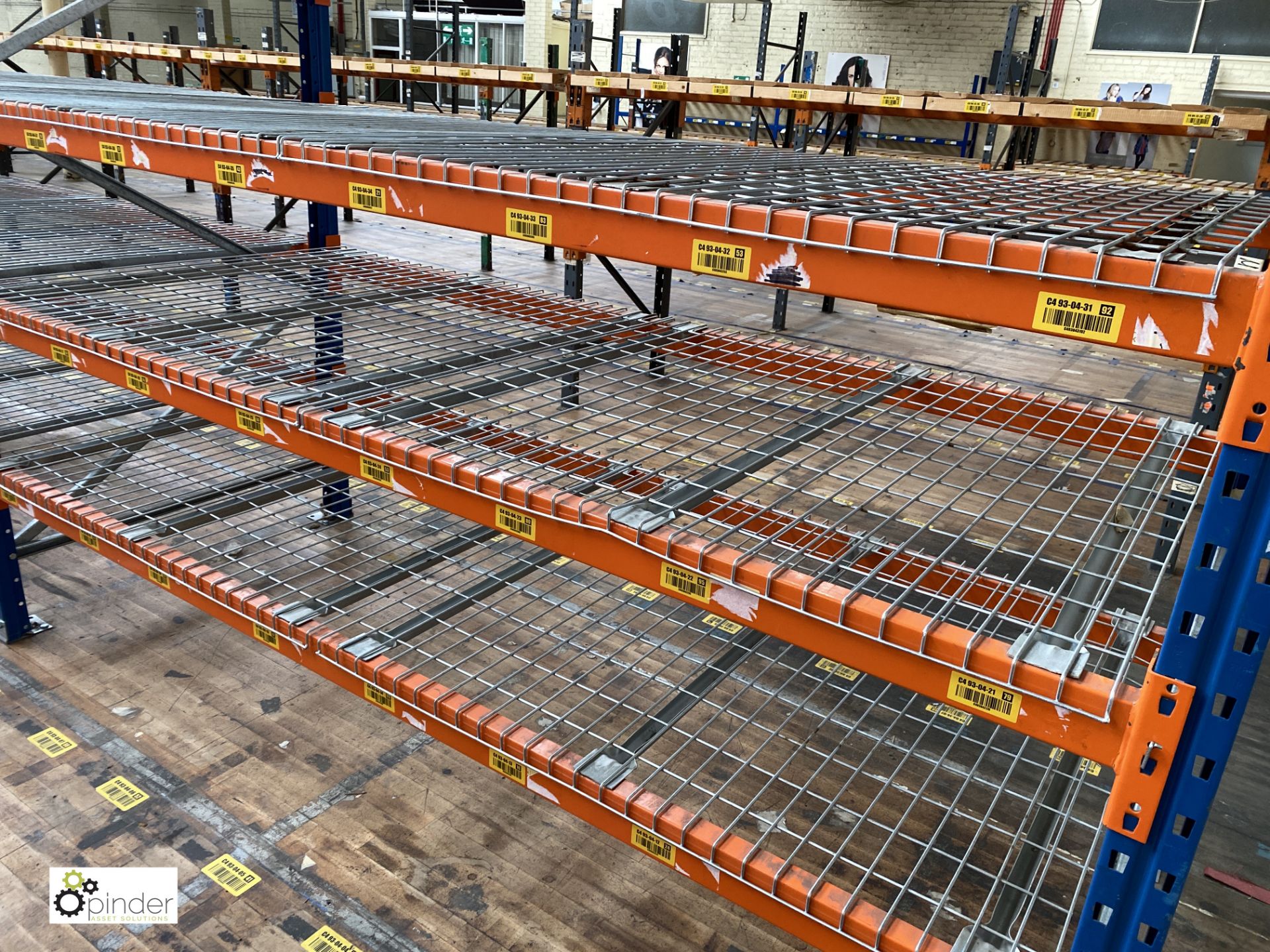 7 bays PSS 2K85 16 boltless Stock Racking, comprising 8 uprights 2400mm x 1200mm, 56 beams 2700mm, - Image 3 of 4