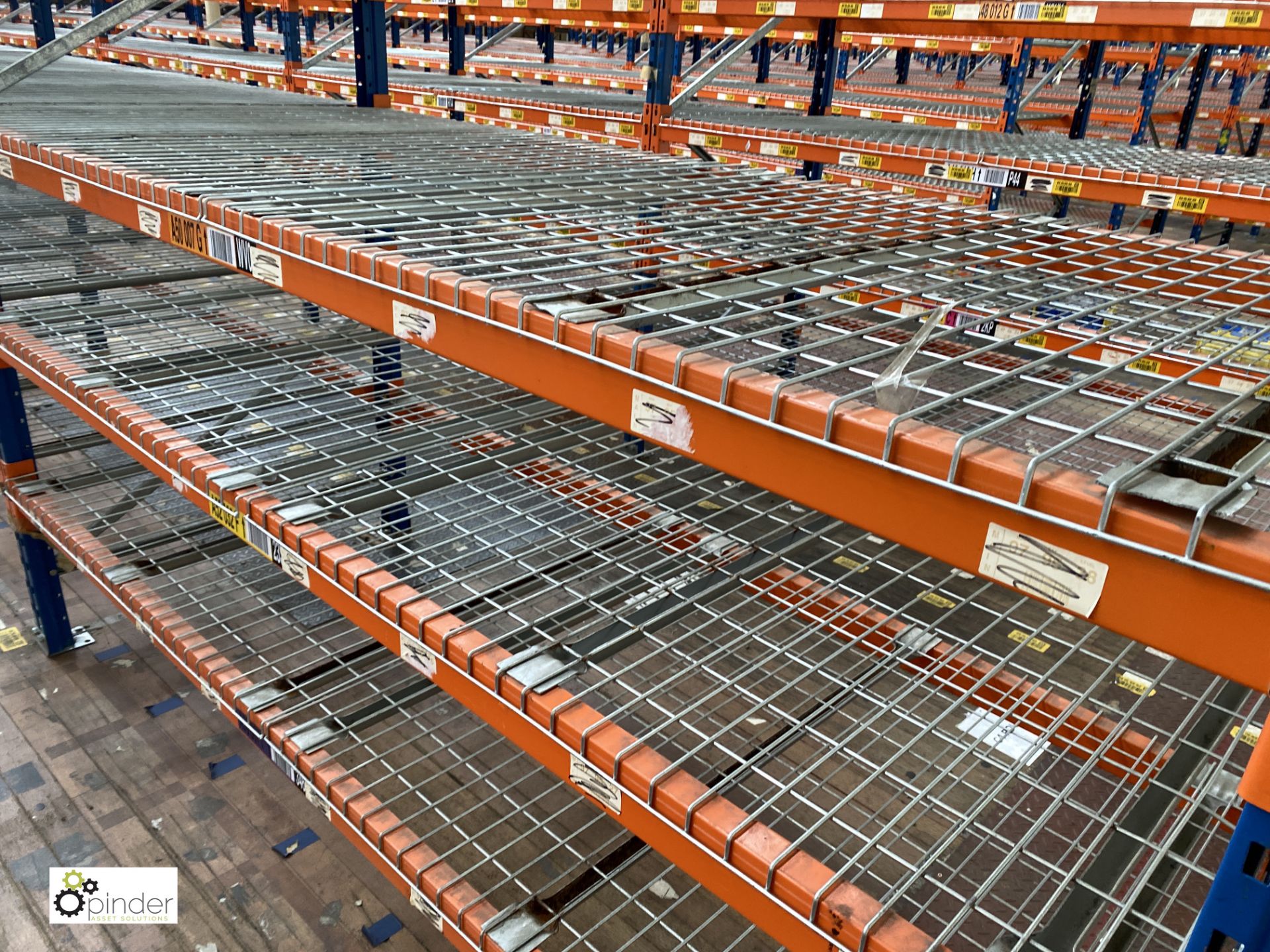 8 bays PSS 2K85 16 boltless Stock Racking, comprising 9 uprights 2400mm x 1200mm, 64 beams 2700mm, - Image 3 of 4