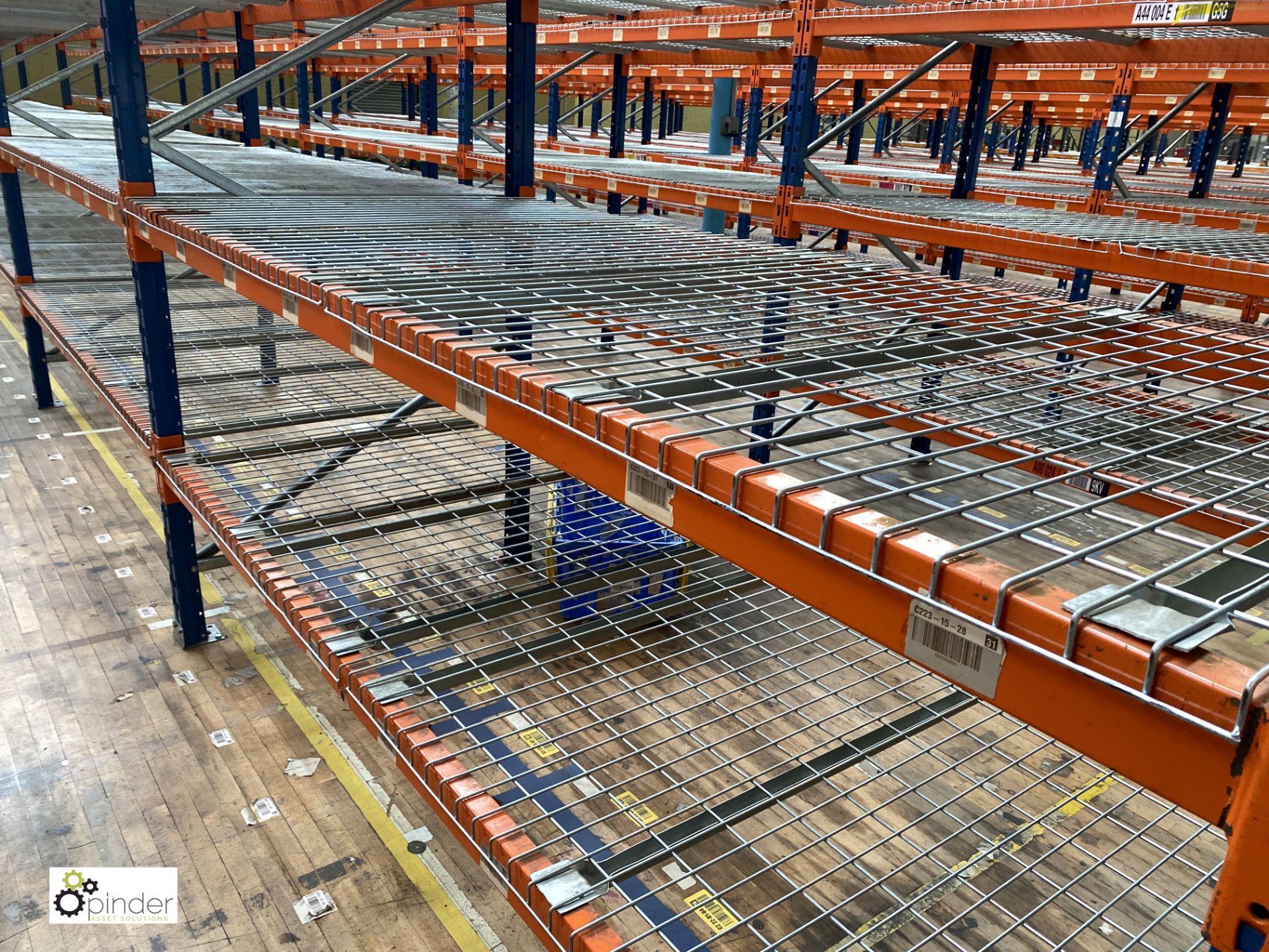 7 bays PSS 2K85 16 boltless Stock Racking, comprising 8 uprights 2400mm x 1200mm, 56 beams 2700mm, - Image 3 of 4