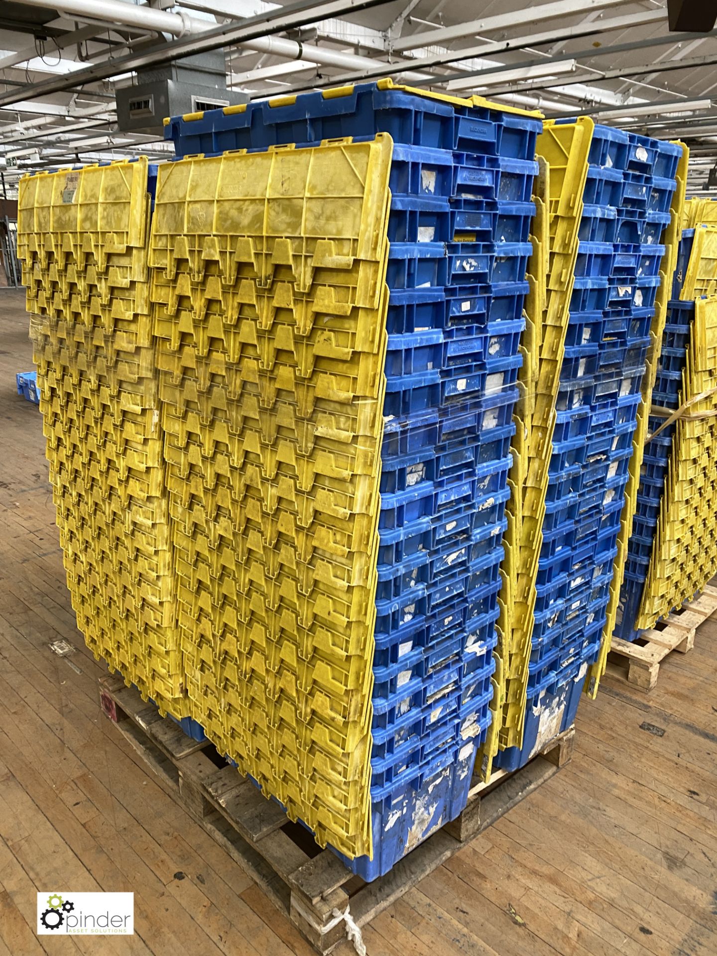 Approx. 72 Buckhorn stackable plastic Storage Containers, 640mm x 380mm x 300mm, with interlocking - Image 4 of 4