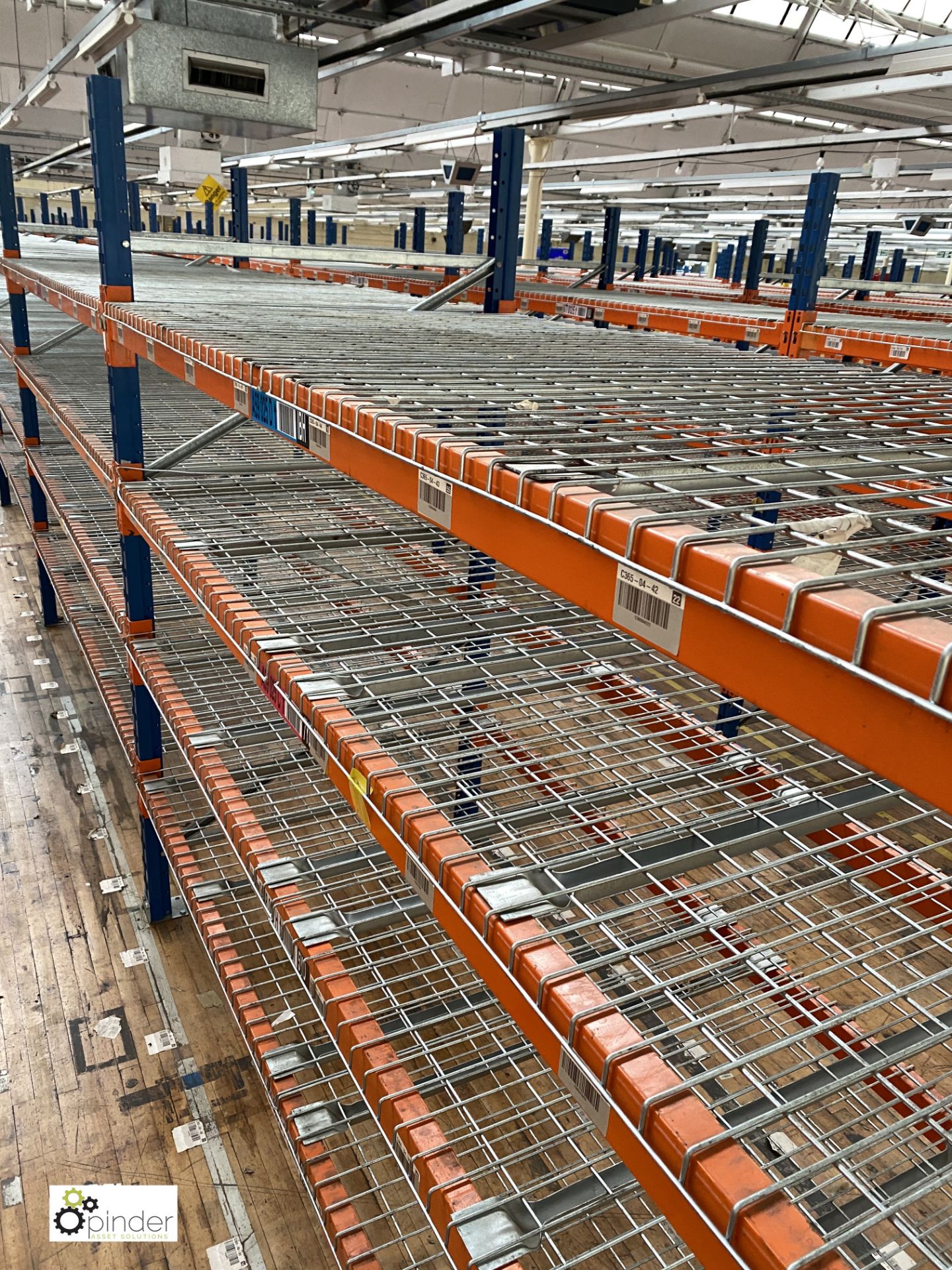 7 bays PSS 2K85 16 boltless Stock Racking, comprising 8 uprights 2400mm x 1200mm, 56 beams 2700mm, - Image 2 of 4