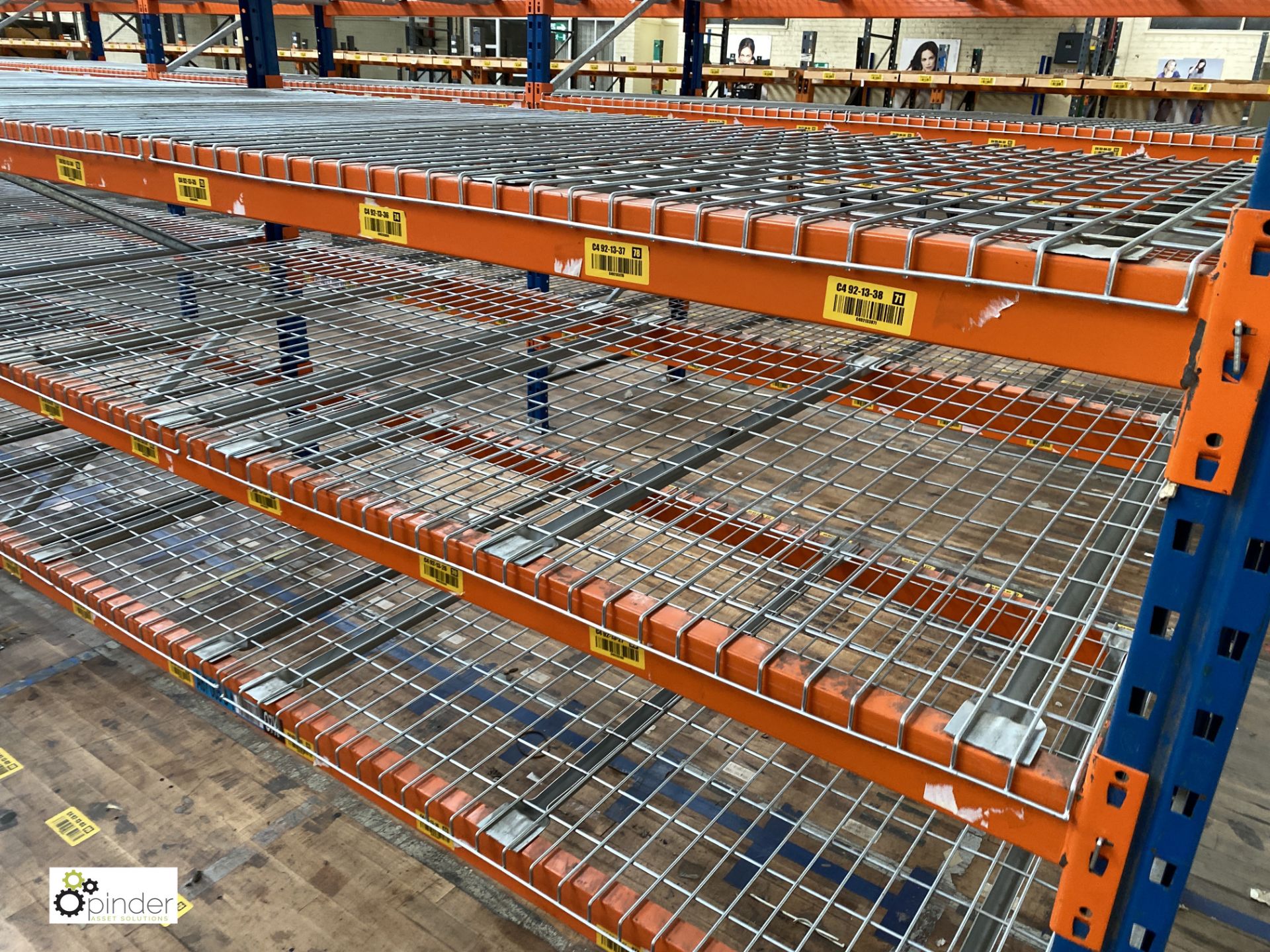 7 bays PSS 2K85 16 boltless Stock Racking, comprising 8 uprights 2400mm x 1200mm, 56 beams 2700mm, - Image 3 of 4