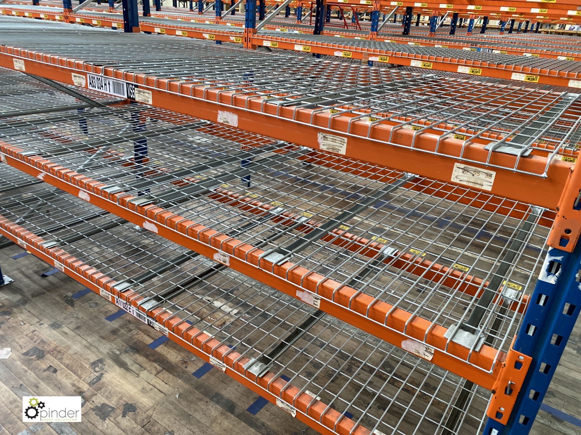 7 bays PSS 2K85 16 boltless Stock Racking, comprising 8 uprights 2400mm x 1200mm, 56 beams 2700mm, - Image 3 of 4