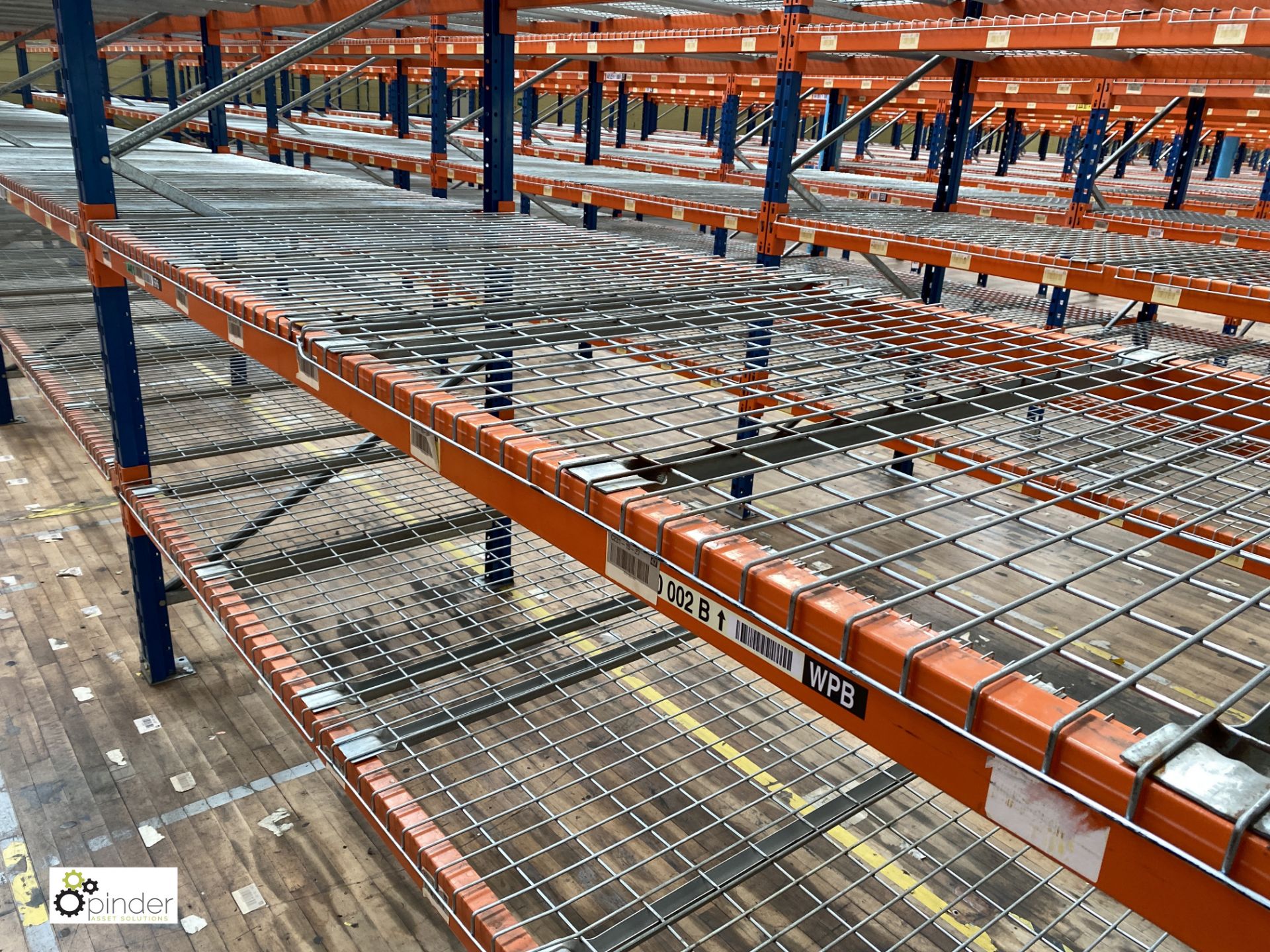 7 bays PSS 2K85 16 boltless Stock Racking, comprising 8 uprights 2400mm x 1200mm, 56 beams 2700mm, - Image 3 of 4