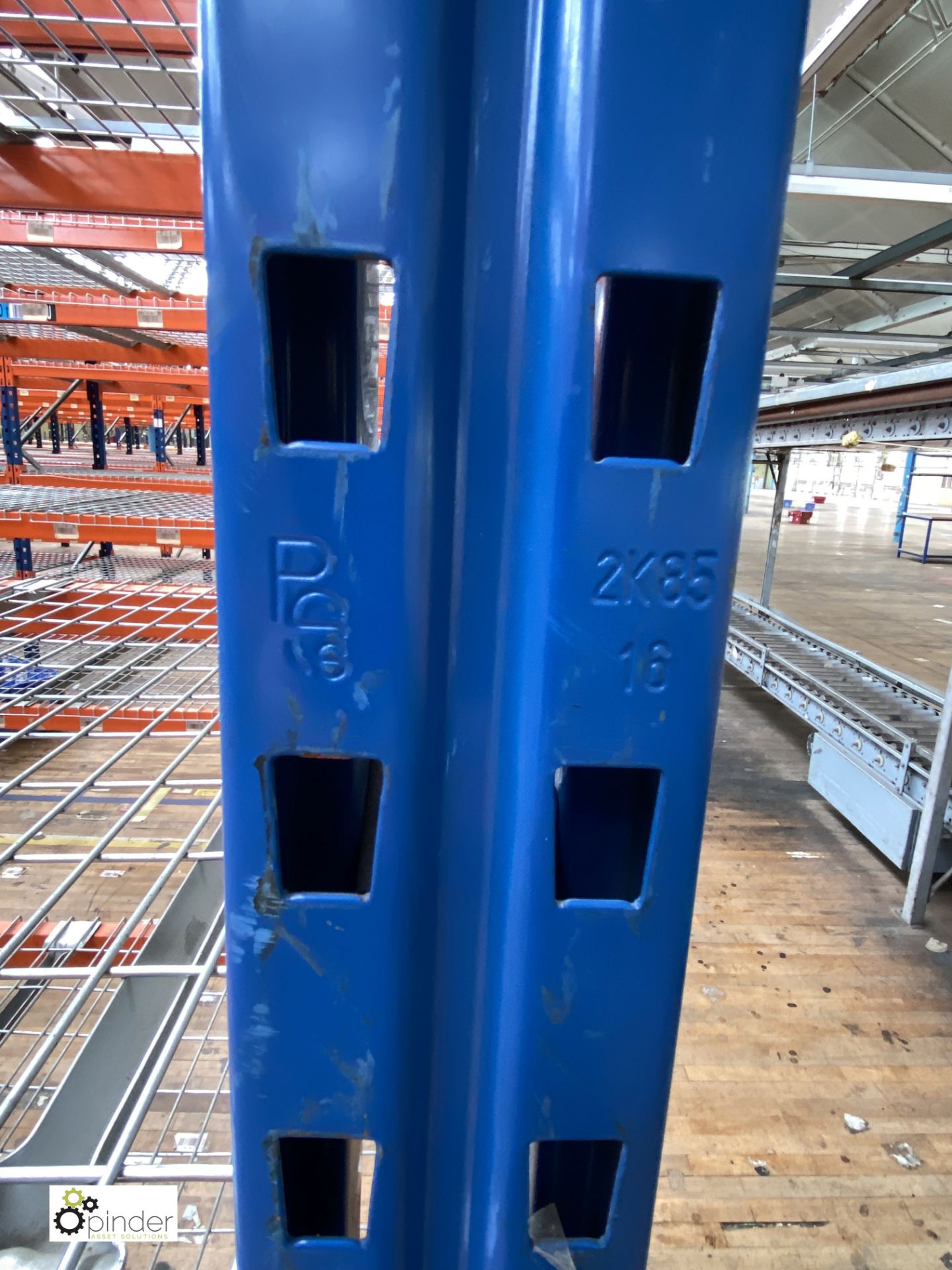 7 bays PSS 2K85 16 boltless Stock Racking, comprising 8 uprights 2400mm x 1200mm, 56 beams 2700mm, - Image 4 of 4