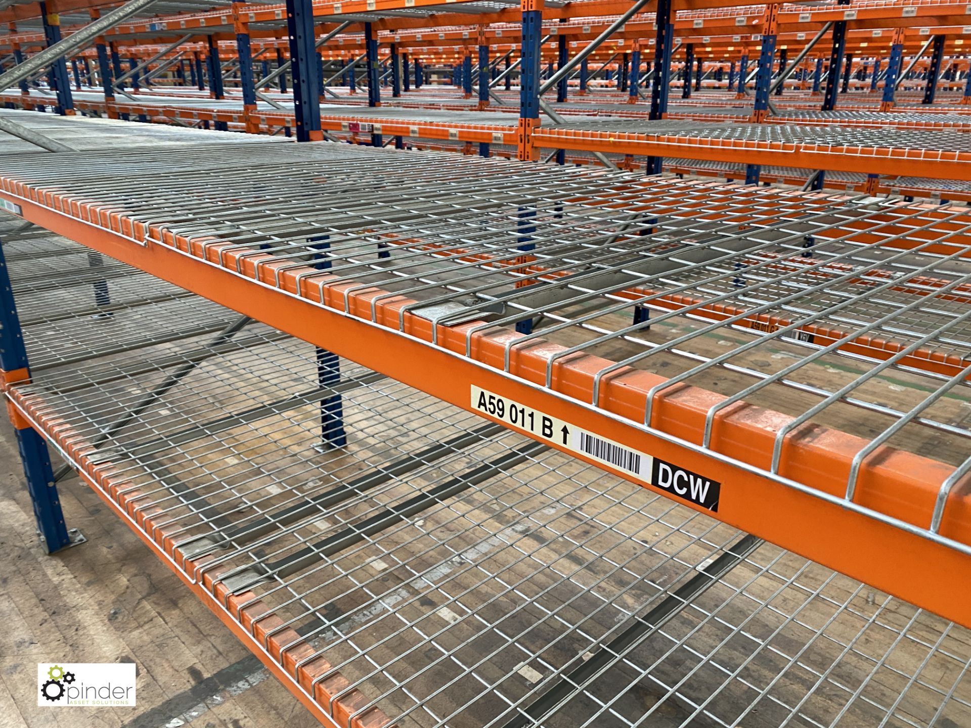 7 bays PSS 2K85 16 boltless Stock Racking, comprising 8 uprights 2400mm x 1200mm, 56 beams 2700mm, - Image 4 of 5