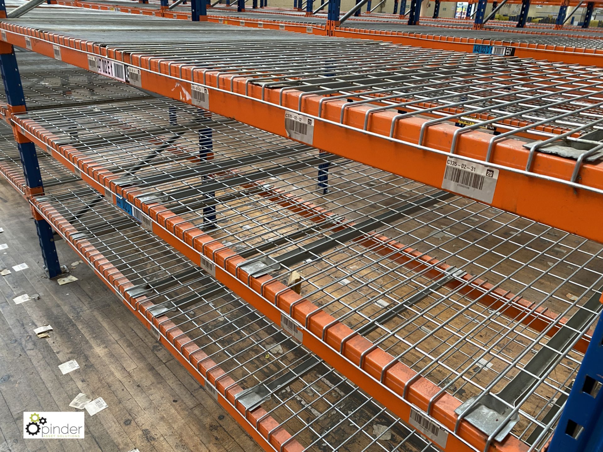 8 bays PSS 2K85 16 boltless Stock Racking, comprising 9 uprights 2400mm x 1200mm, 64 beams 2700mm, - Image 3 of 4