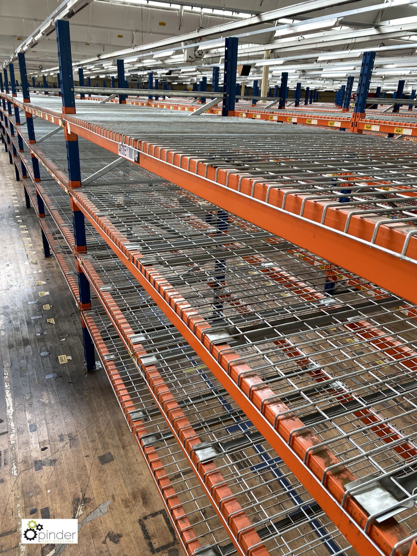 7 bays PSS 2K85 16 boltless Stock Racking, comprising 8 uprights 2400mm x 1200mm, 56 beams 2700mm, - Image 2 of 4