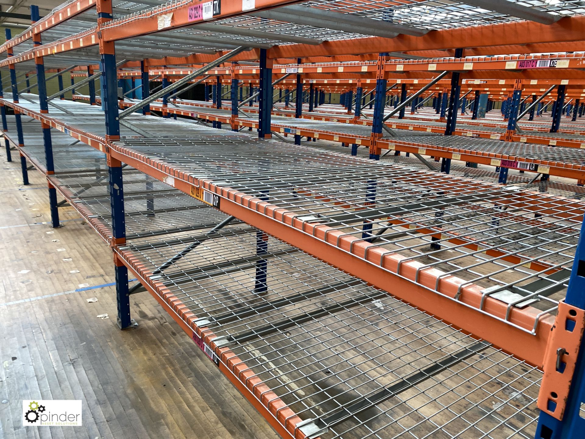 6 bays PSS 2K85 16 boltless Stock Racking, comprising 7 uprights 2400mm x 1200mm, 48 beams 2700mm, - Image 3 of 4