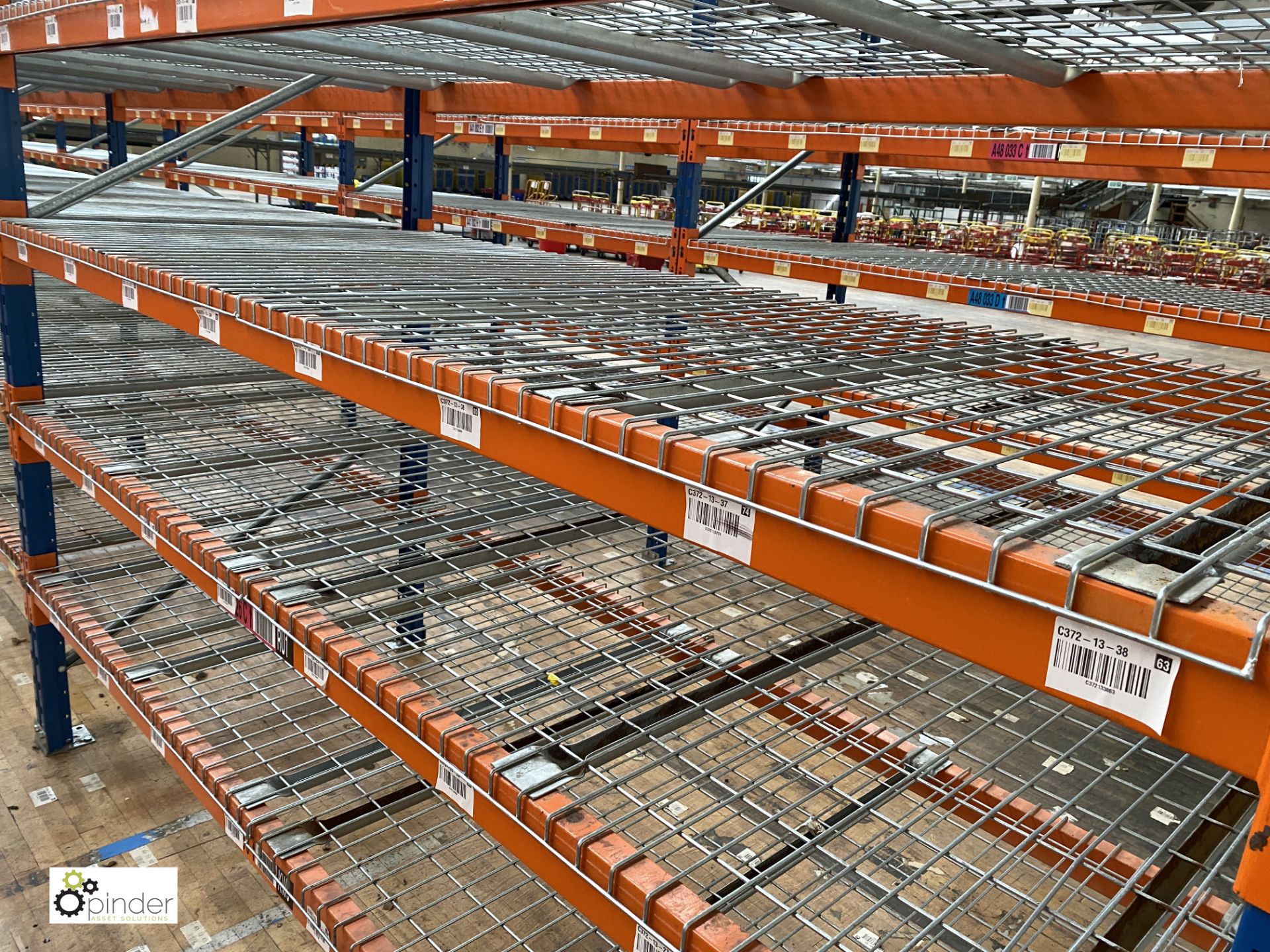 7 bays PSS 2K85 16 boltless Stock Racking, comprising 8 uprights 2400mm x 1200mm, 56 beams 2700mm, - Image 3 of 4