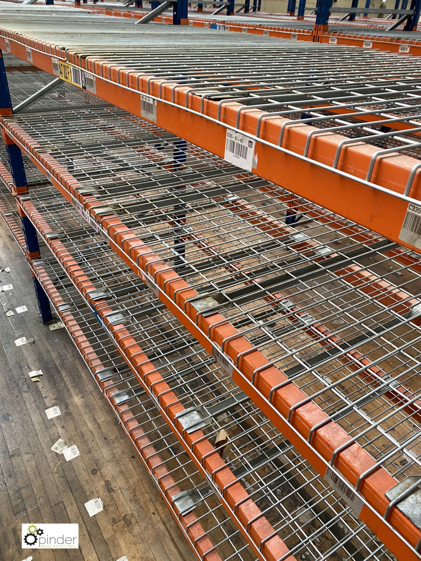 8 bays PSS 2K85 16 boltless Stock Racking, comprising 9 uprights 2400mm x 1200mm, 64 beams 2700mm, - Image 2 of 4