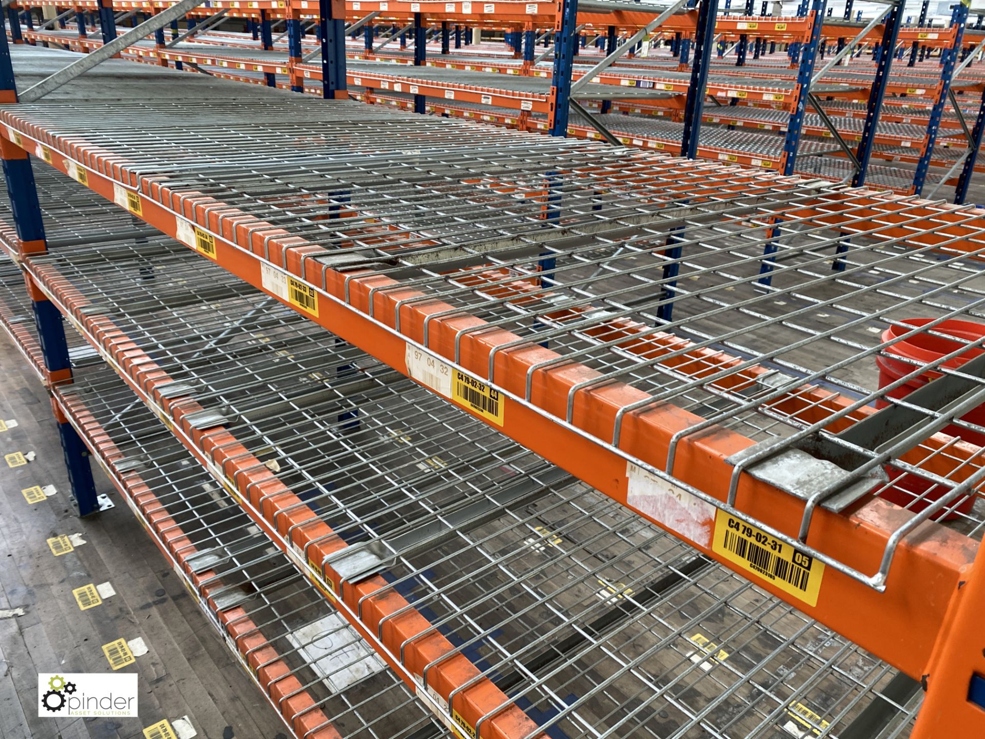 8 bays PSS 2K85 16 boltless Stock Racking, comprising 9 uprights 2400mm x 1200mm, 64 beams 2700mm, - Image 3 of 4