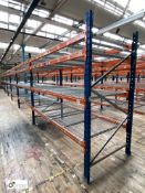 7 bays PSS 2K85 16 boltless Stock Racking, comprising 8 uprights 2400mm x 1200mm, 56 beams 2700mm,