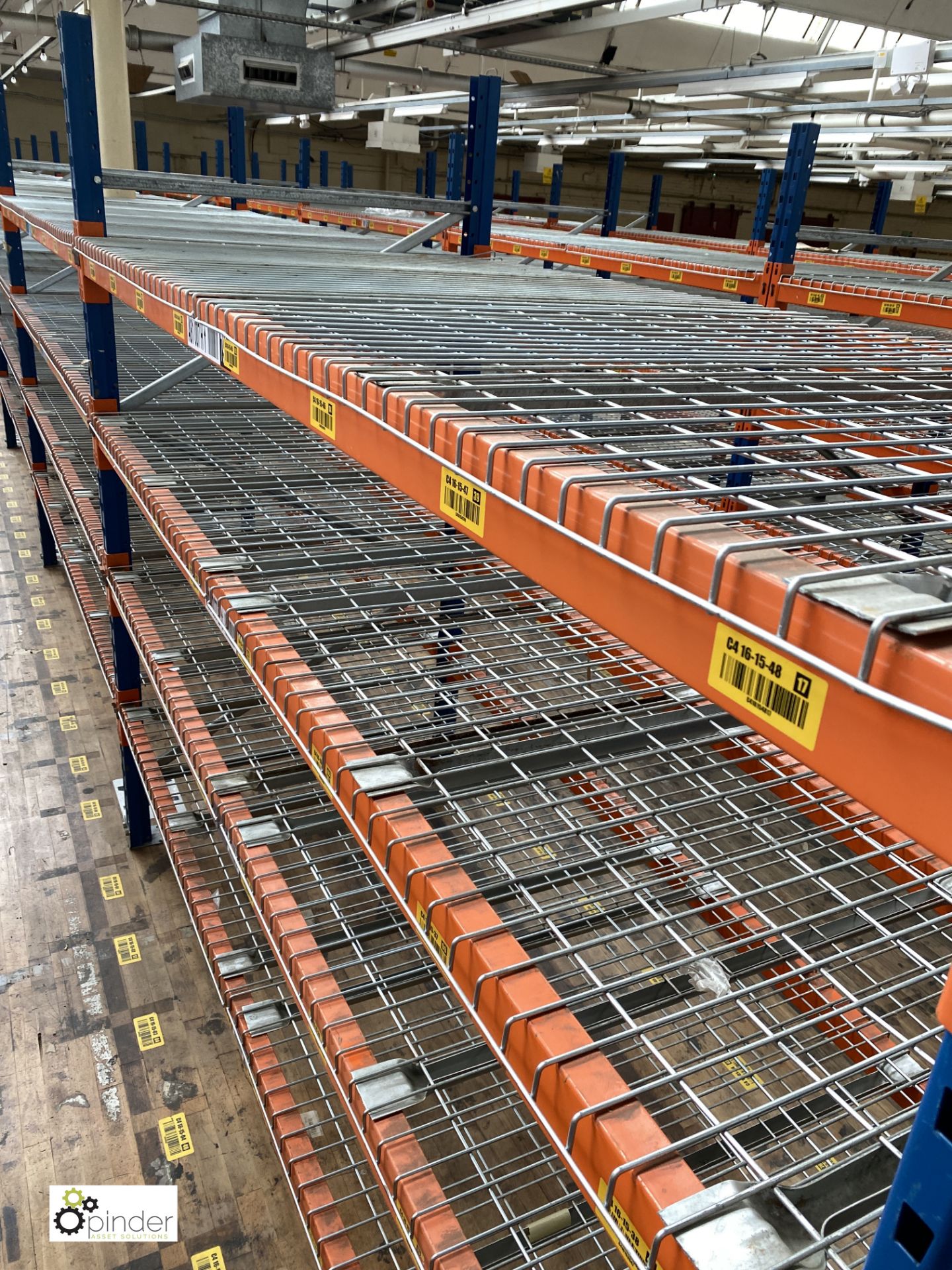 8 bays PSS 2K85 16 boltless Stock Racking, comprising 9 uprights 2400mm x 1200mm, 64 beams 2700mm, - Image 2 of 4