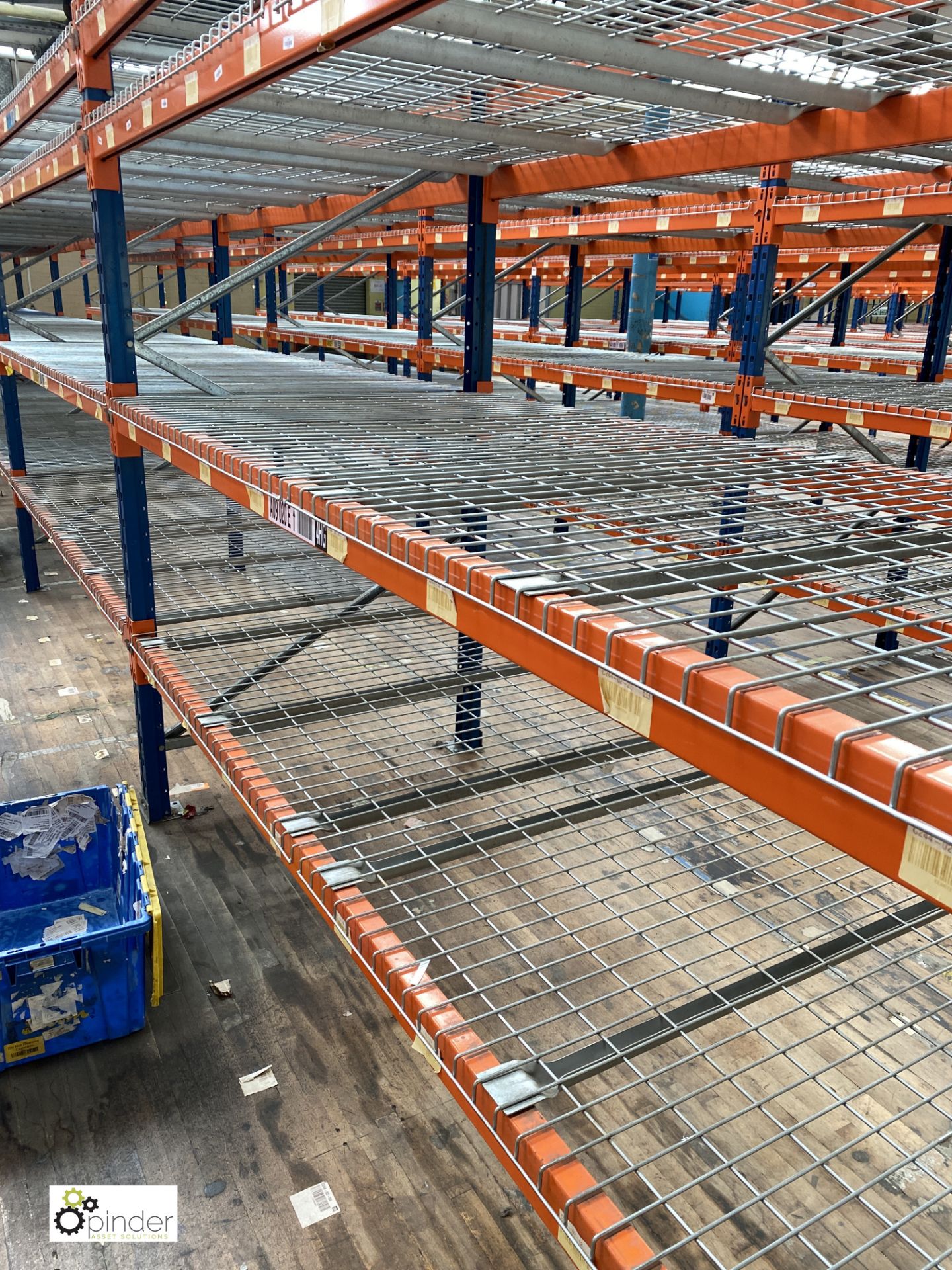 6 bays PSS 2K85 16 boltless Stock Racking, comprising 7 uprights 2400mm x 1200mm, 48 beams 2700mm, - Image 3 of 4