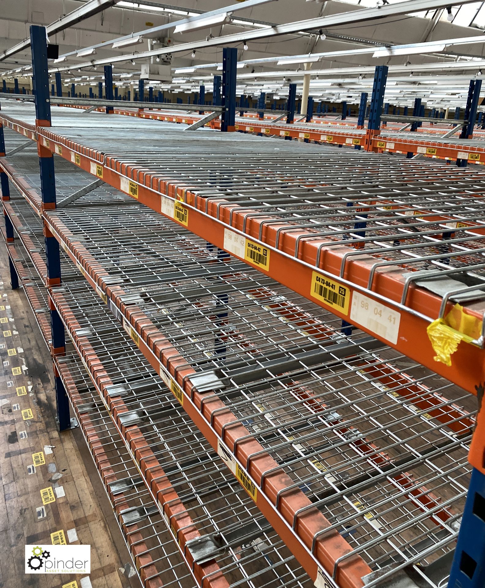 7 bays PSS 2K85 16 boltless Stock Racking, comprising 8 uprights 2400mm x 1200mm, 56 beams 2700mm, - Image 2 of 4