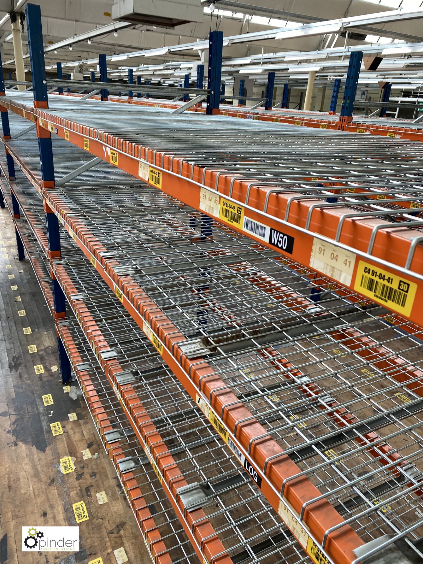 7 bays PSS 2K85 16 boltless Stock Racking, comprising 8 uprights 2400mm x 1200mm, 56 beams 2700mm, - Image 3 of 5