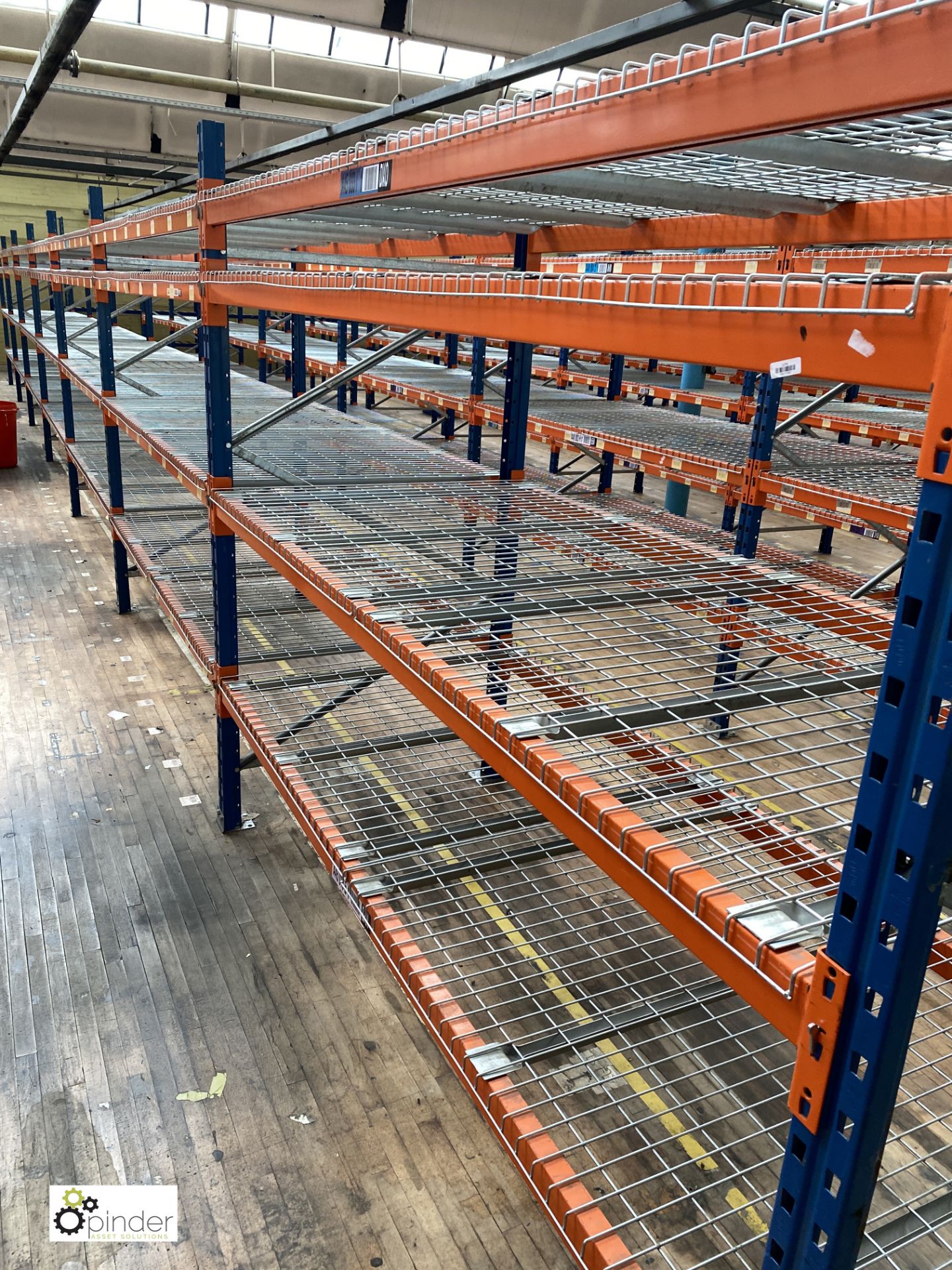 7 bays PSS 2K85 16 boltless Stock Racking, comprising 8 uprights 2400mm x 1200mm, 56 beams 2700mm, - Image 2 of 4