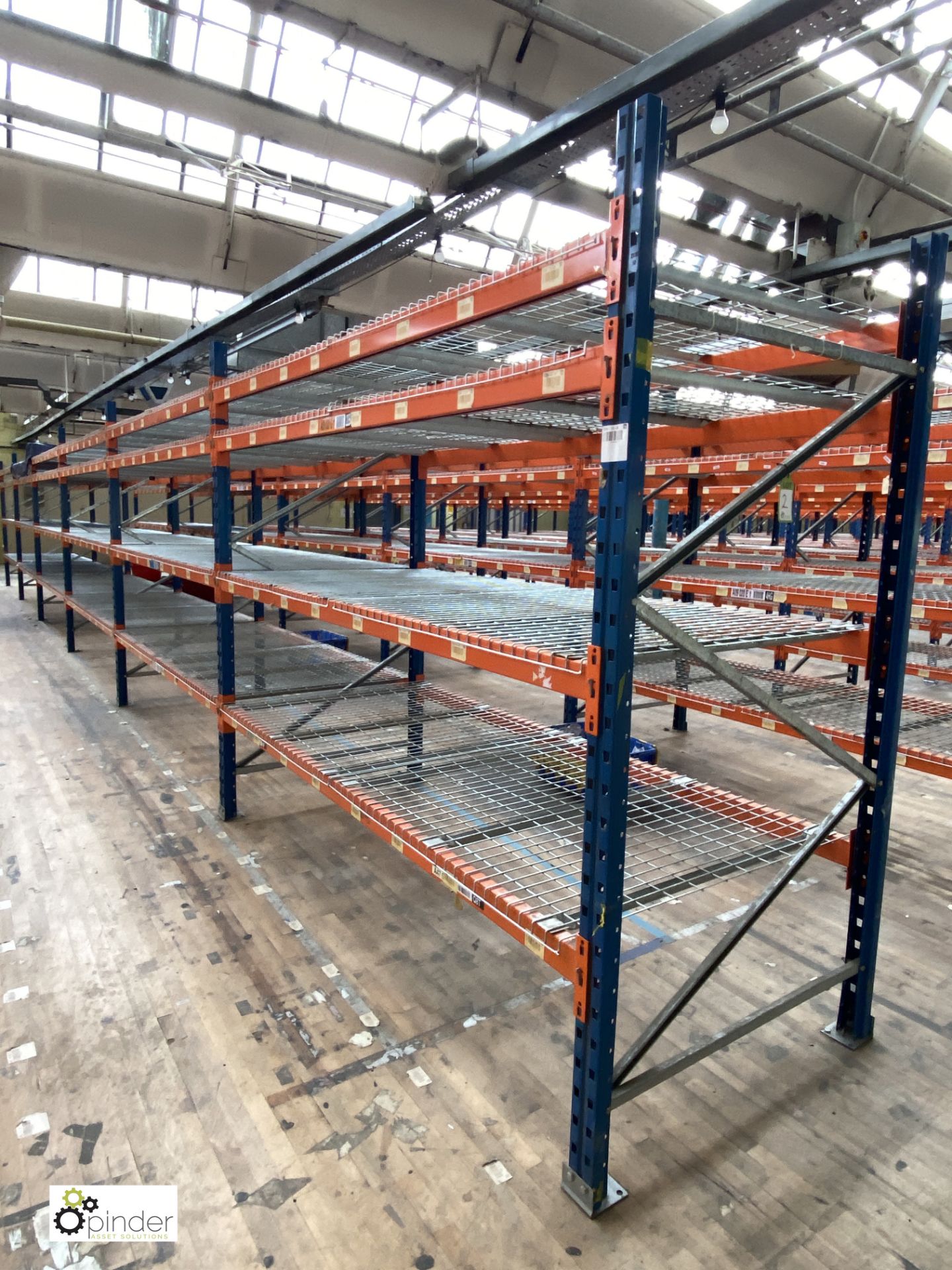 6 bays PSS 2K85 16 boltless Stock Racking, comprising 7 uprights 2400mm x 1200mm, 48 beams 2700mm, - Image 2 of 4