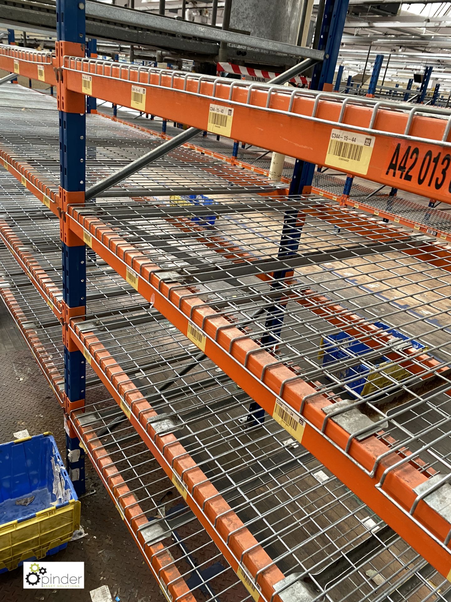 7 bays PSS 2K85 16 boltless Stock Racking, comprising 8 uprights 2400mm x 1200mm, 56 beams 2700mm, - Image 2 of 4