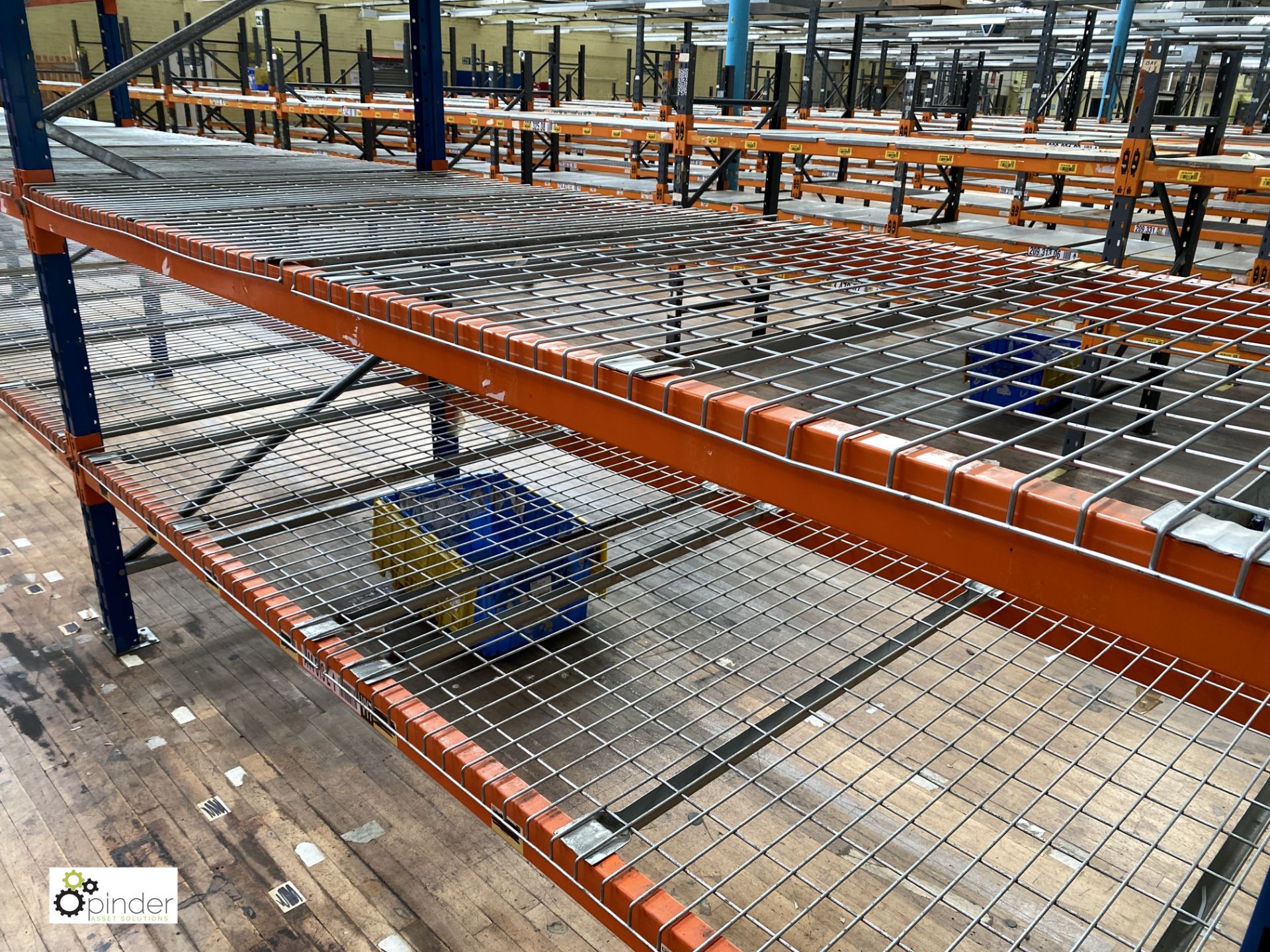 7 bays PSS 2K85 16 boltless Stock Racking, comprising 8 uprights 2400mm x 1200mm, 56 beams 2700mm, - Image 3 of 4